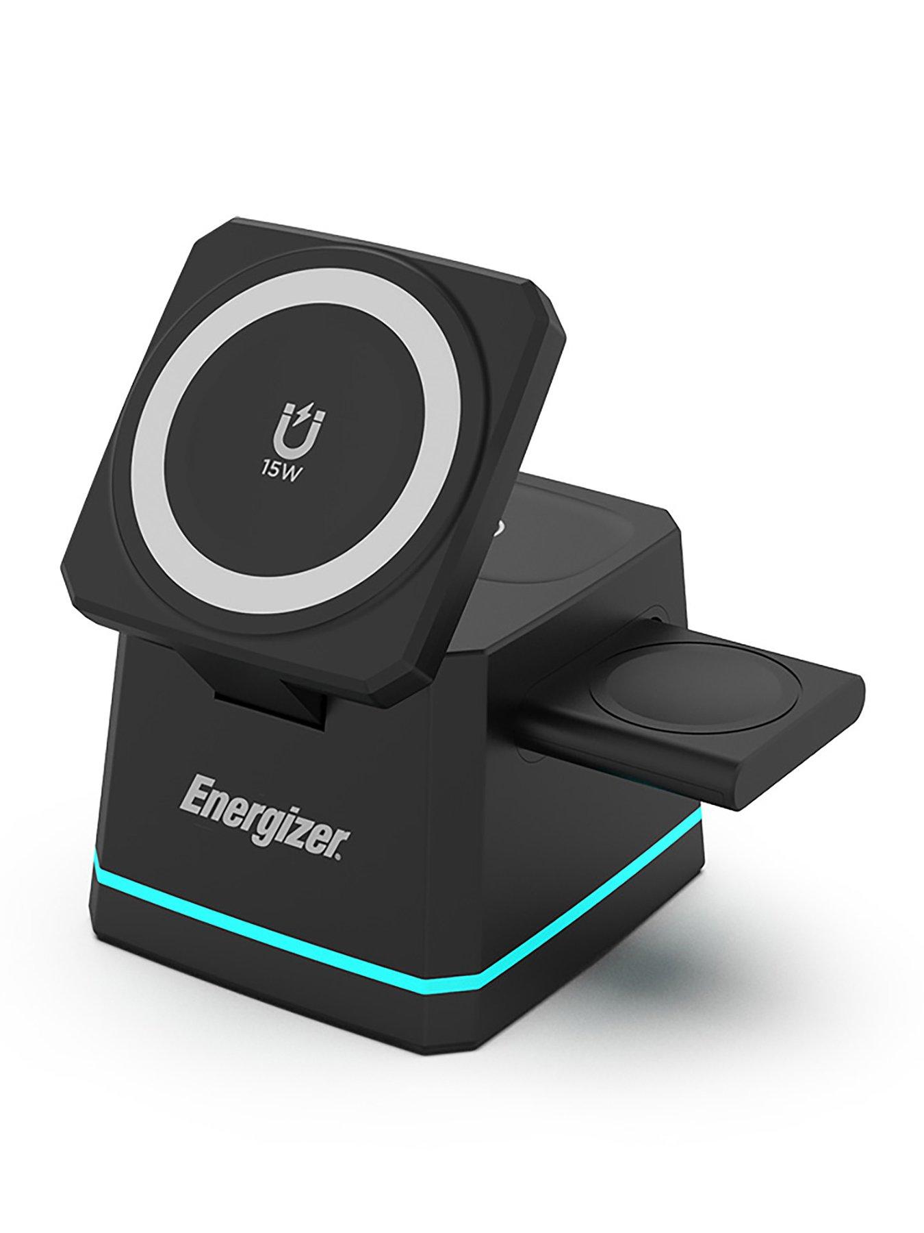 Energizer Energizer WCP307 15W 3-in-1 QI Wireless Stand White