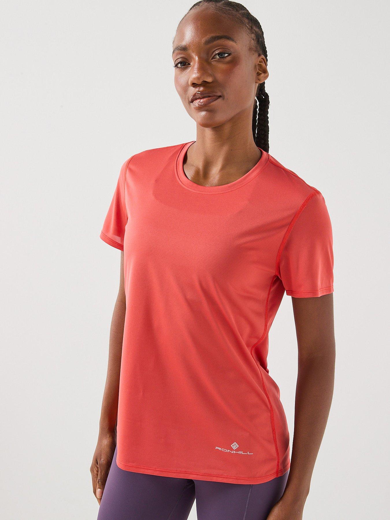 Image 1 of 6 of Ronhill Womens Running Core Lightweight Short Sleeve T-Shirt - Orange