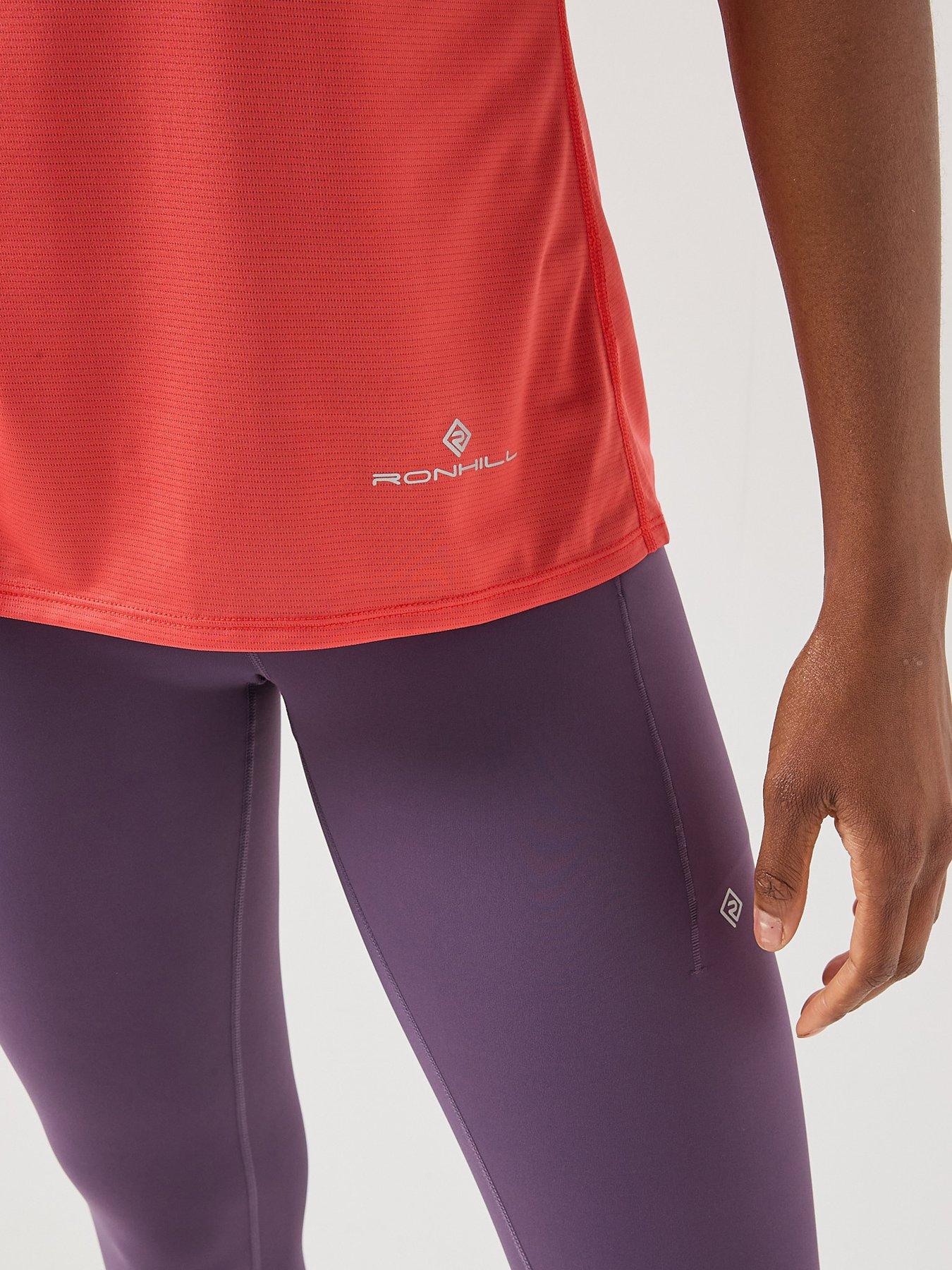 Image 6 of 6 of Ronhill Womens Running Core Lightweight Short Sleeve T-Shirt - Orange