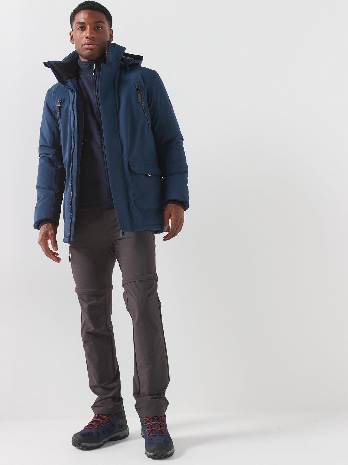 Image 3 of 7 of Regatta Mens Marron Waterproof Insulated Jacket - Navy