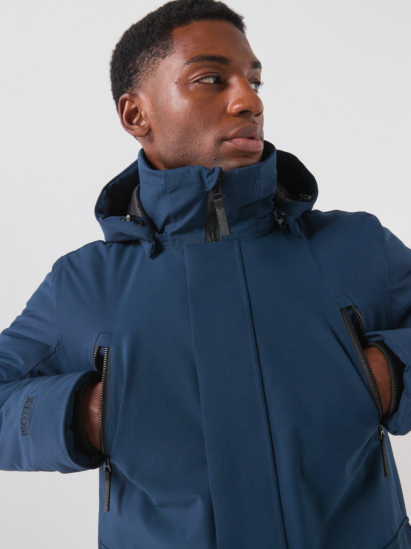 Image 6 of 7 of Regatta Mens Marron Waterproof Insulated Jacket - Navy