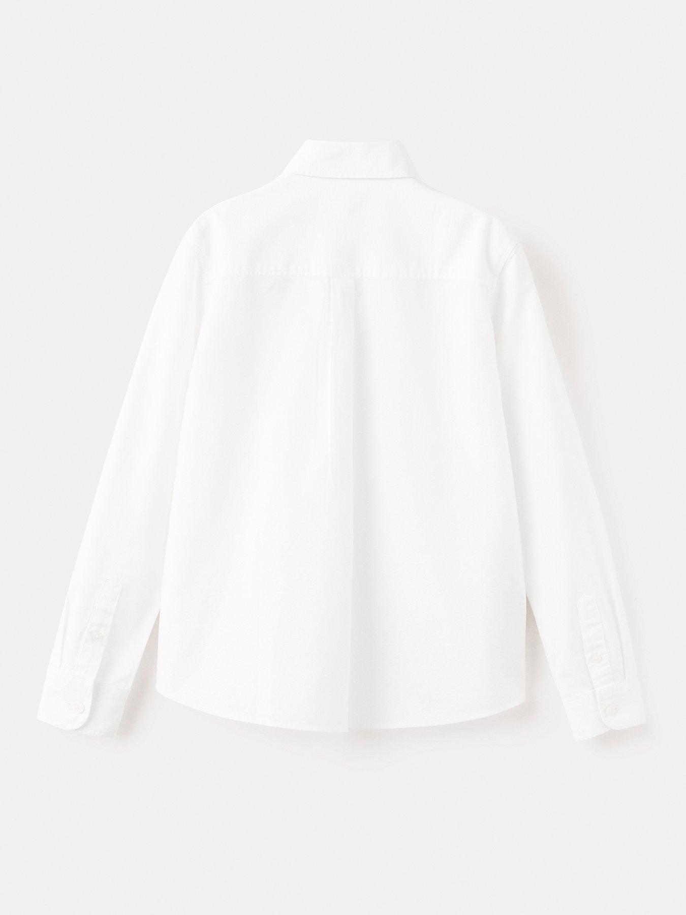 Image 2 of 4 of Mango Boys Oxford Shirt - White