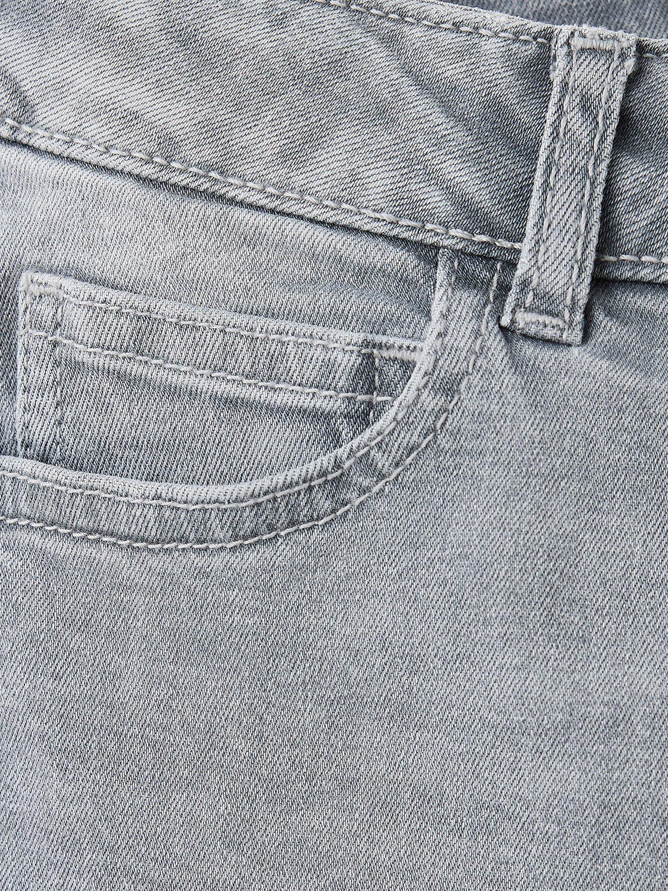 Image 3 of 4 of Mango Boys Slim Fit Jeans - Grey