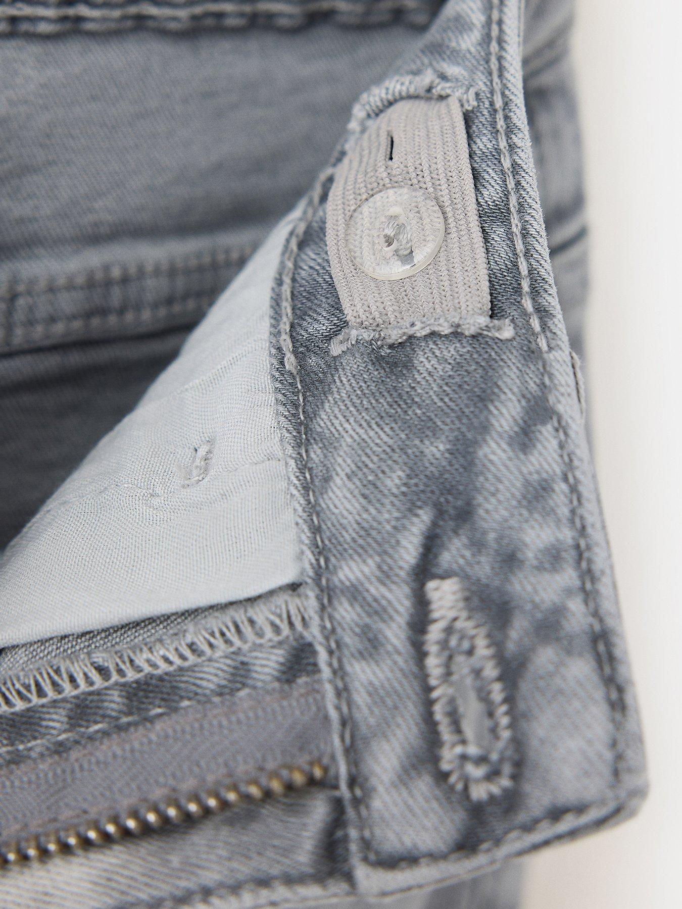Image 4 of 4 of Mango Boys Slim Fit Jeans - Grey