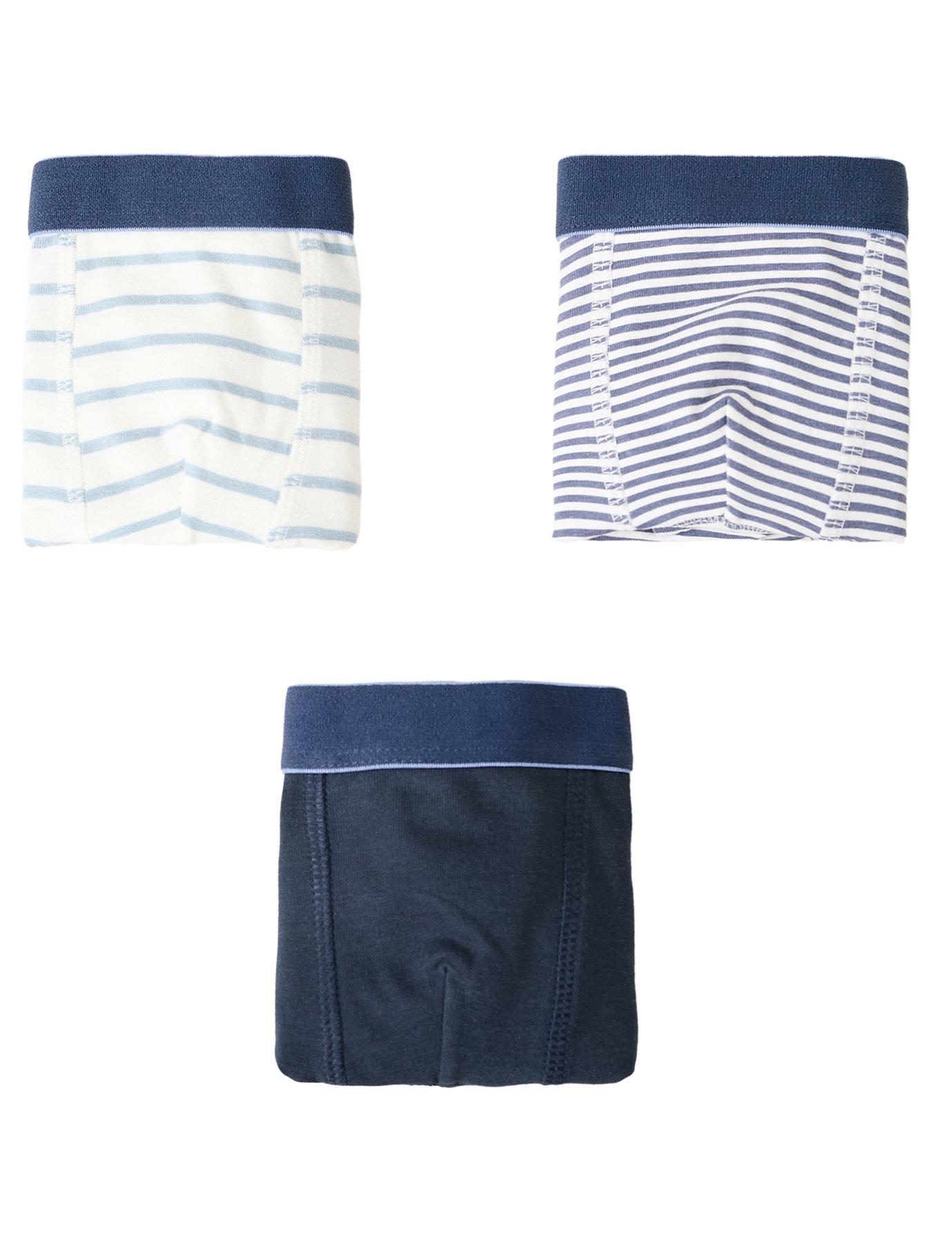 Mango Younger Boys 3 Pack Boxers - Blue