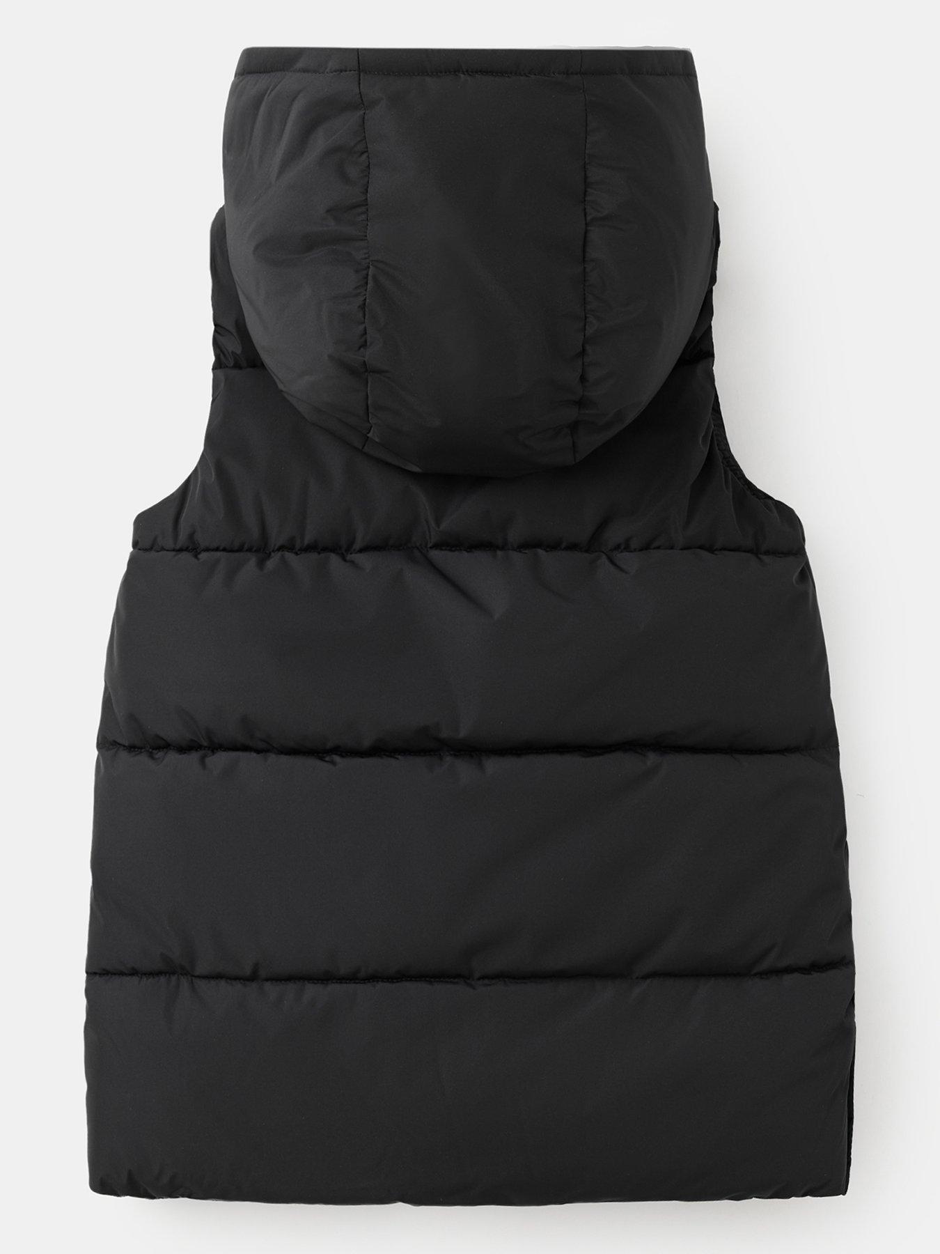 Image 2 of 4 of Mango Girls Padded Gilet - Black