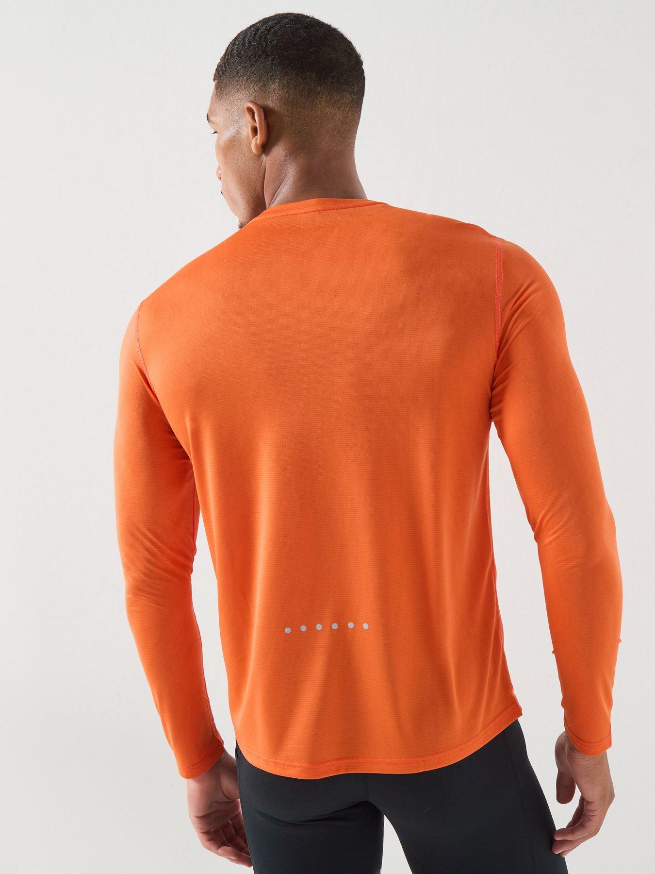 Image 2 of 6 of Ronhill Ronhill Mens Core Lightweight Smooth Seam T-Shirt - Orange