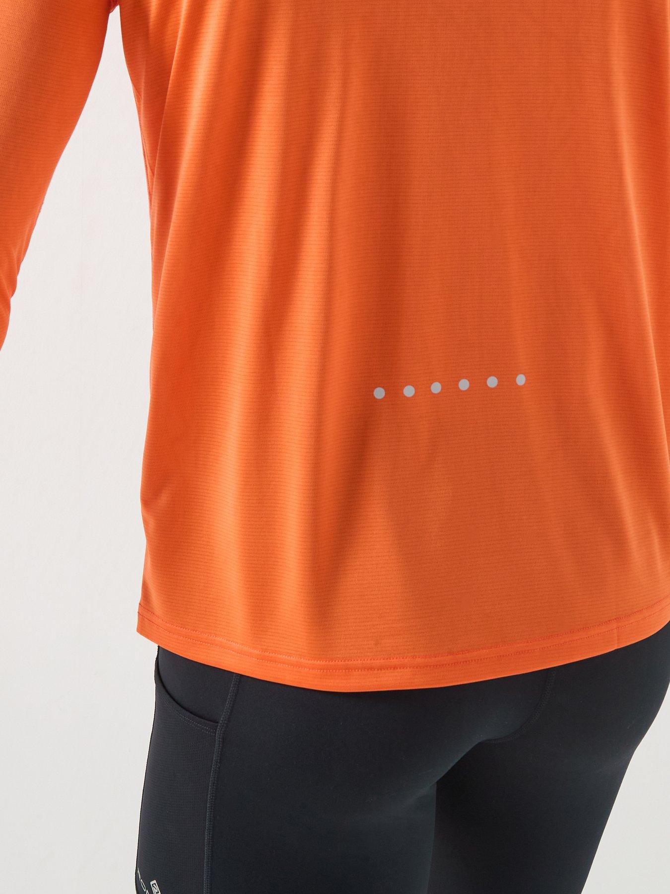 Image 5 of 6 of Ronhill Ronhill Mens Core Lightweight Smooth Seam T-Shirt - Orange