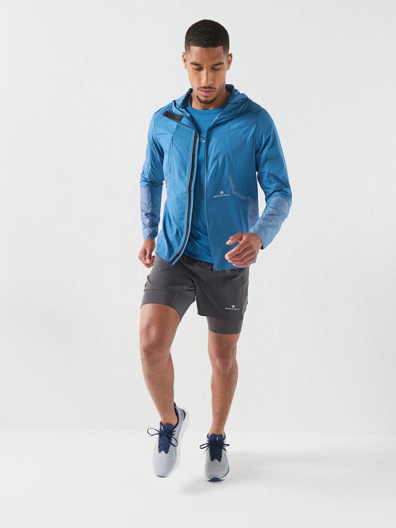 Image 3 of 6 of Ronhill Mens Running Tech Reflect Jacket - Blue