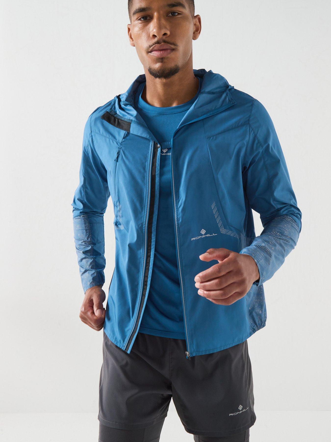 Image 4 of 6 of Ronhill Mens Running Tech Reflect Jacket - Blue