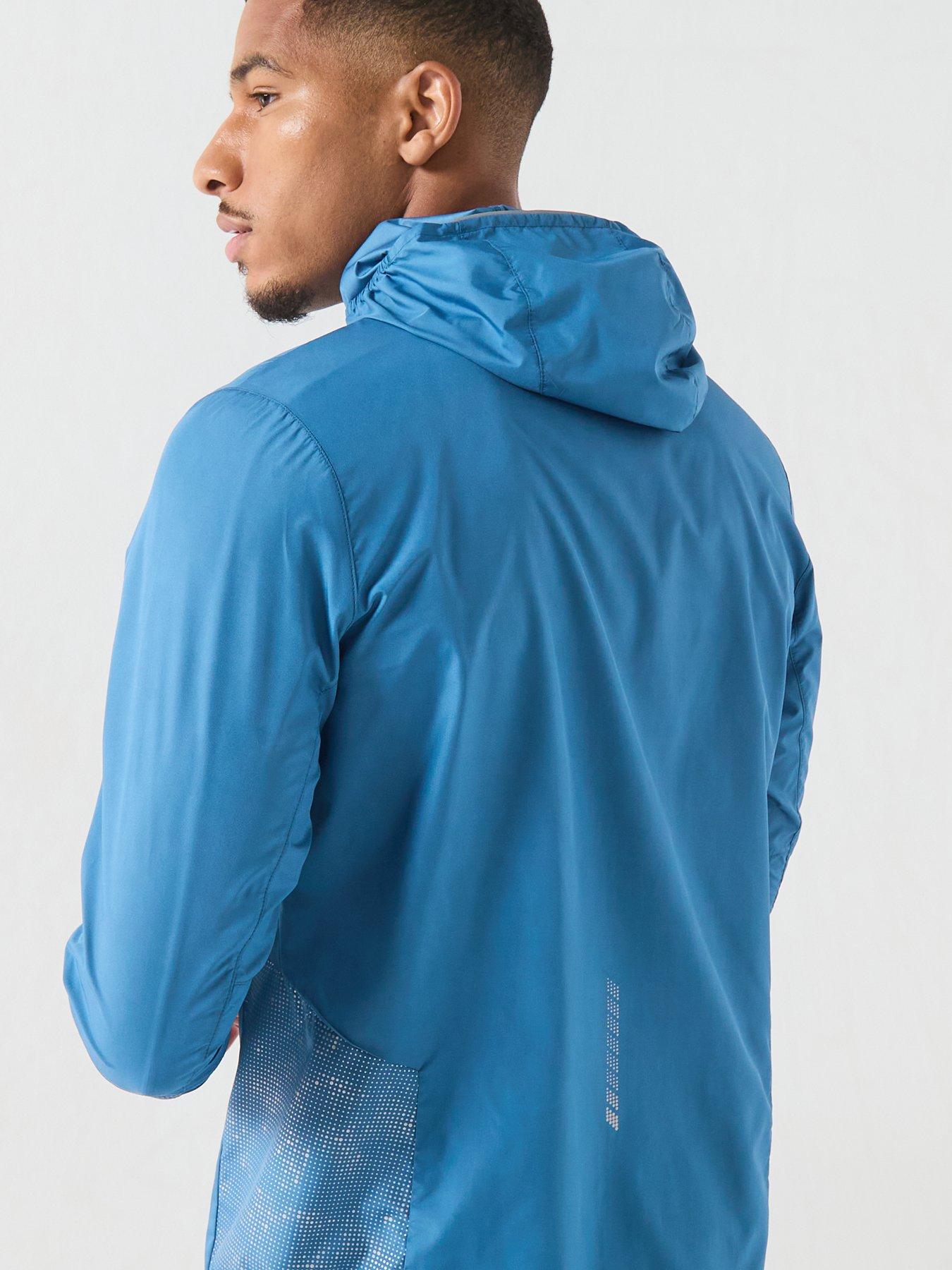 Image 5 of 6 of Ronhill Mens Running Tech Reflect Jacket - Blue