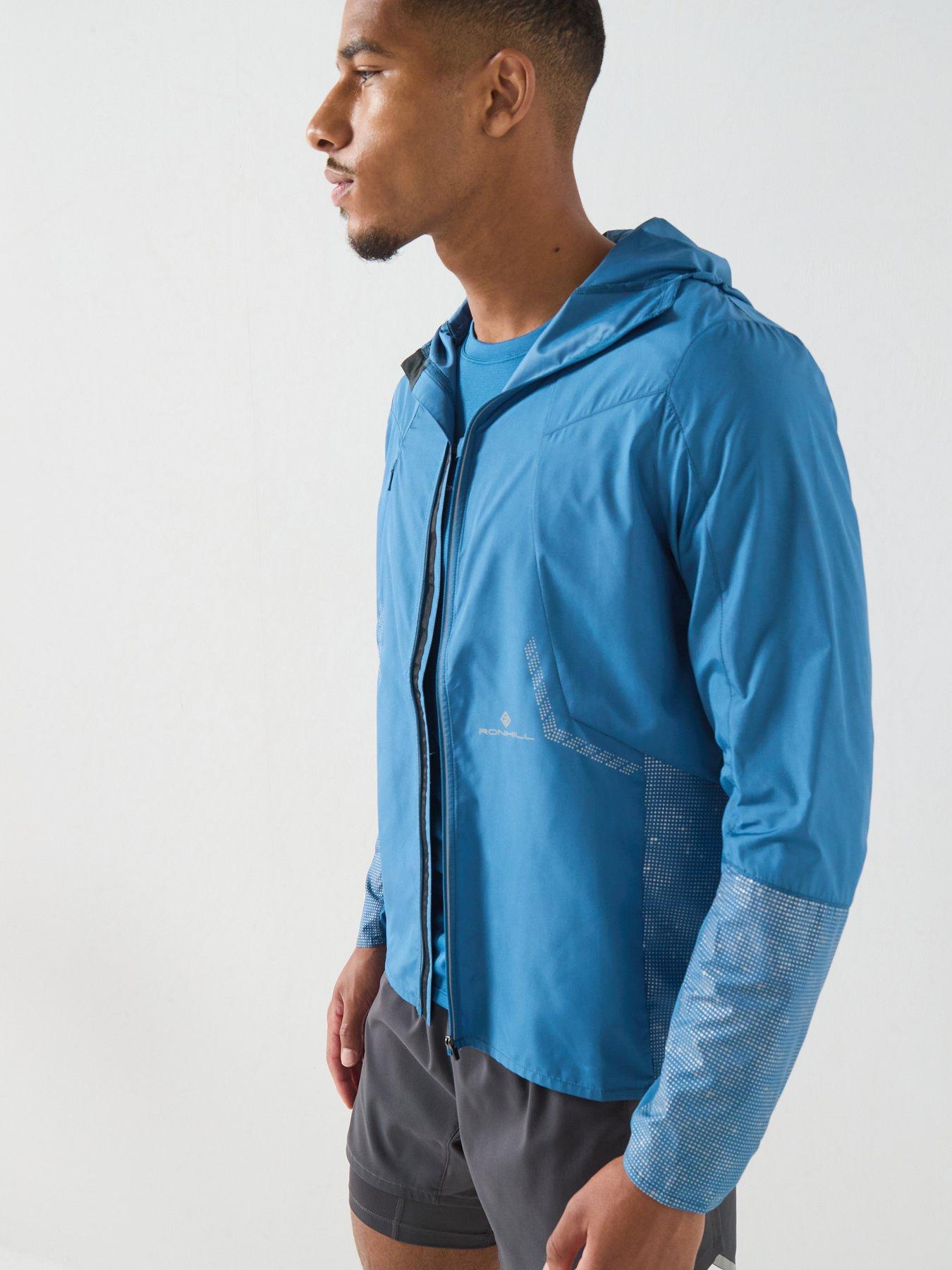 Image 6 of 6 of Ronhill Mens Running Tech Reflect Jacket - Blue