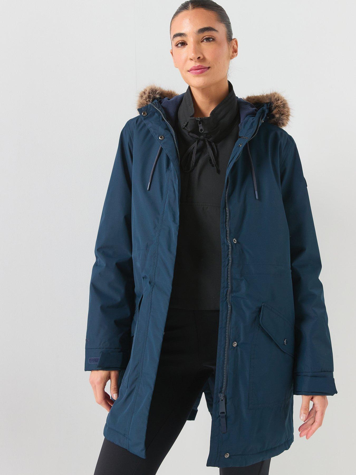 Image 1 of 6 of Regatta Ladies Sophia Waterproof Insulated Jacket - Navy