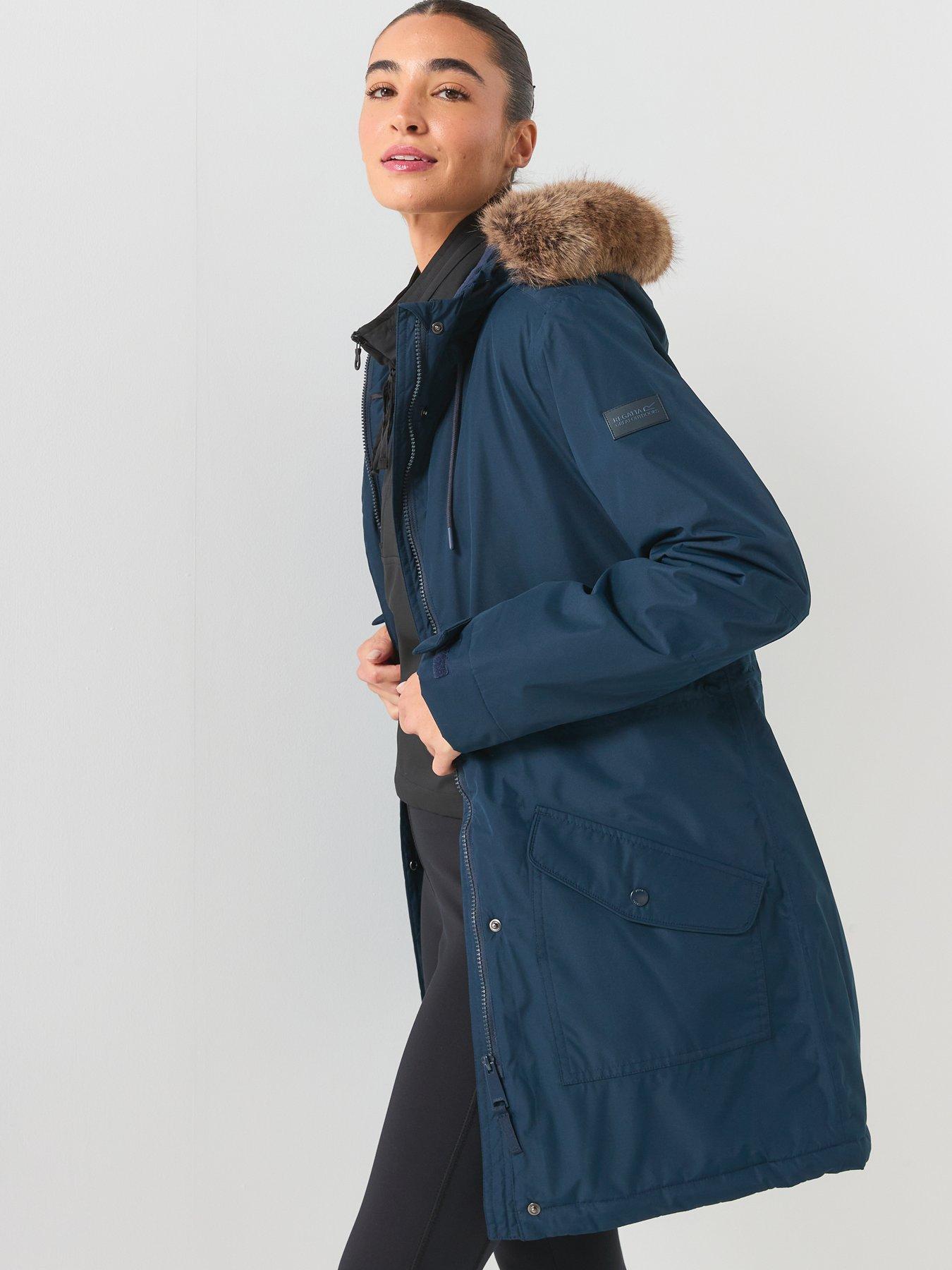 Image 4 of 6 of Regatta Ladies Sophia Waterproof Insulated Jacket - Navy