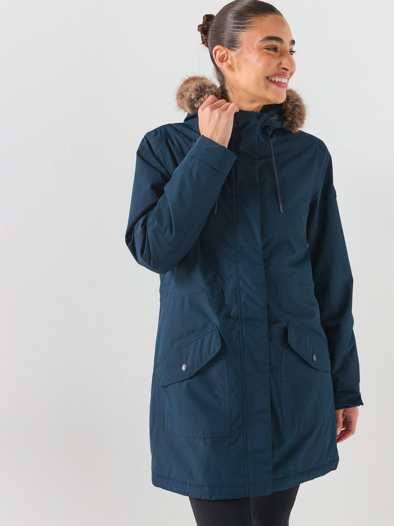 Image 5 of 6 of Regatta Ladies Sophia Waterproof Insulated Jacket - Navy