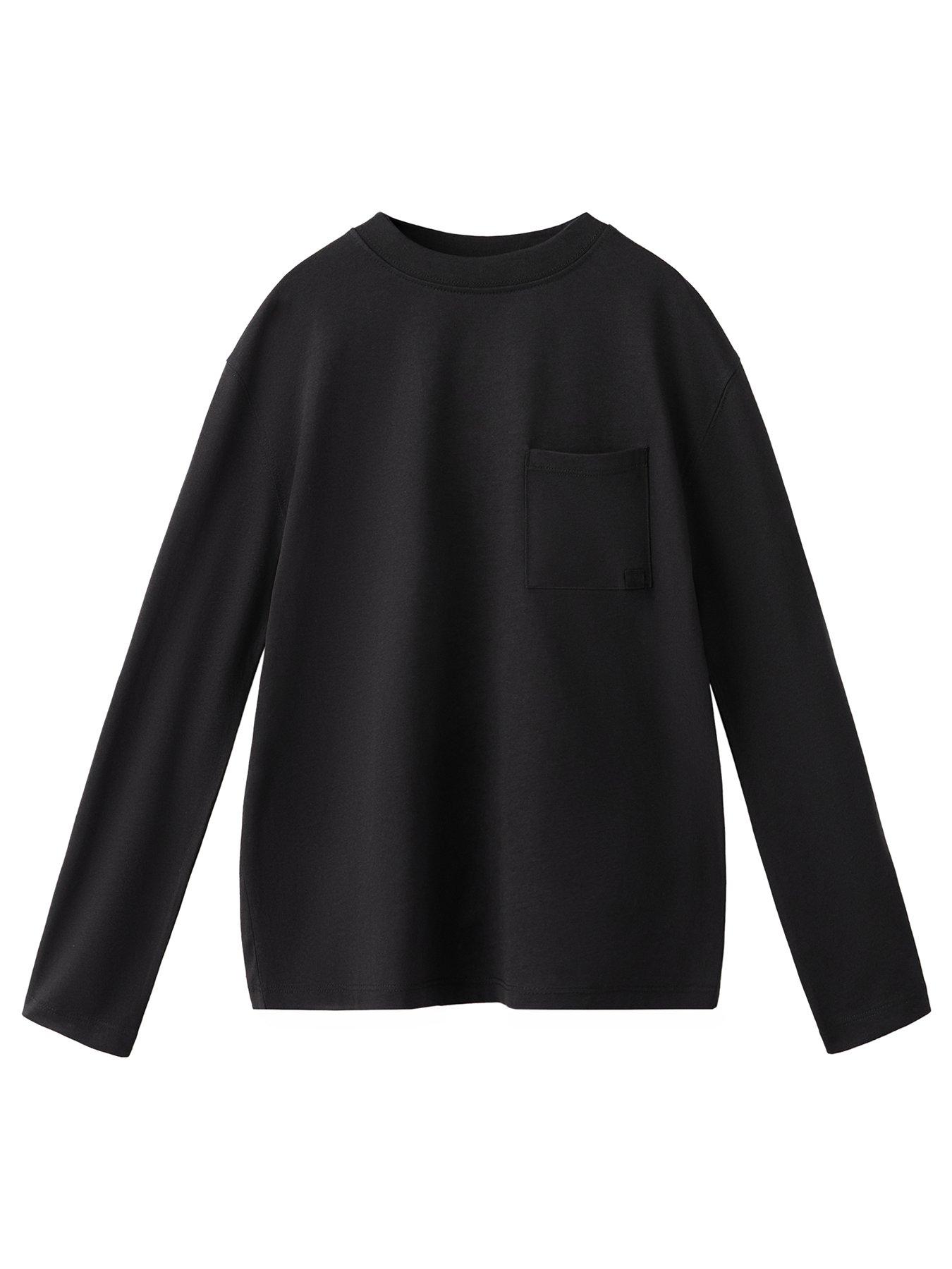 Mango Boys Basic Crew Knitted Jumper - Black