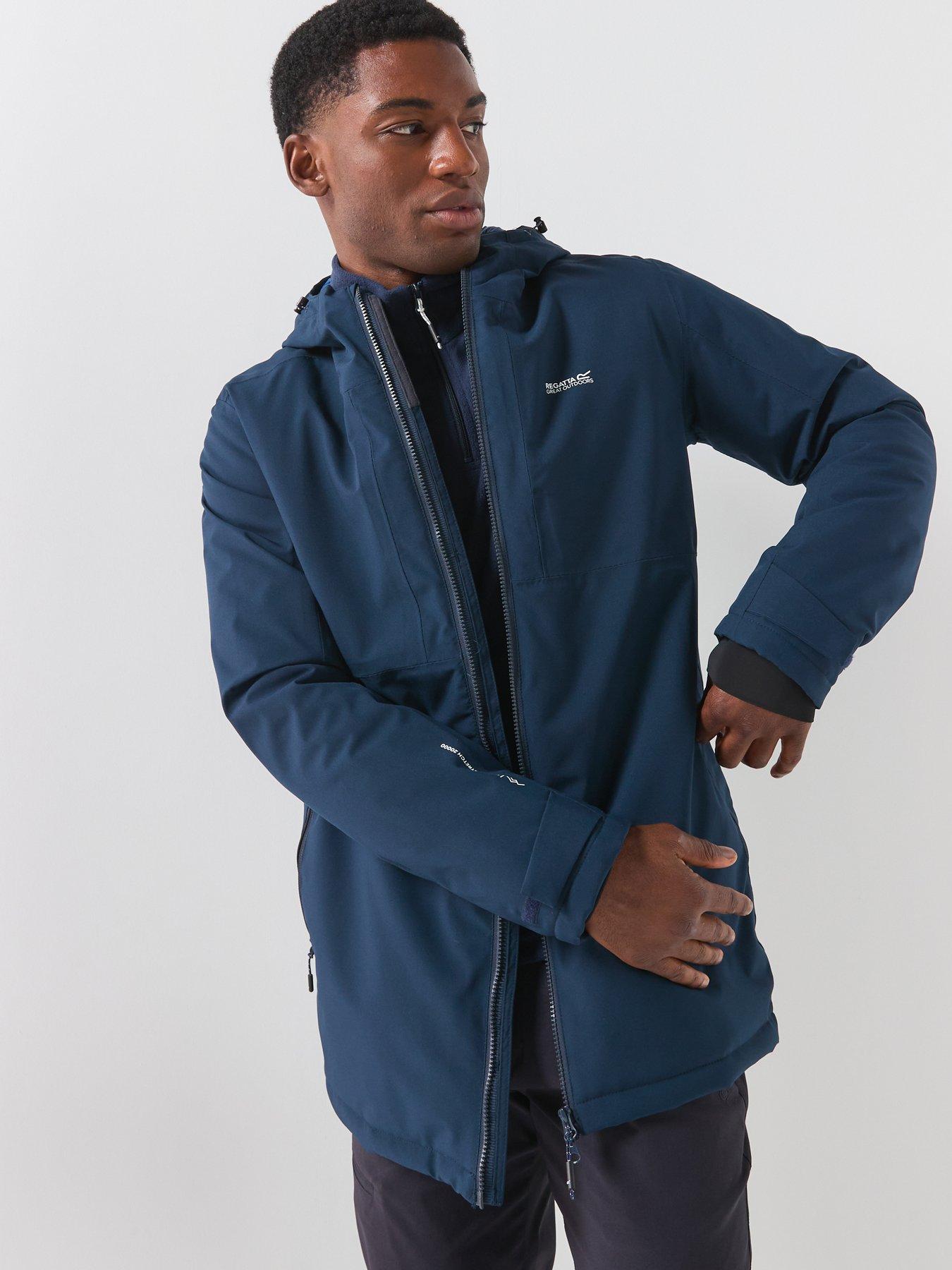 Regatta Mens Hoscar Waterproof Insulated Jacket - Navy