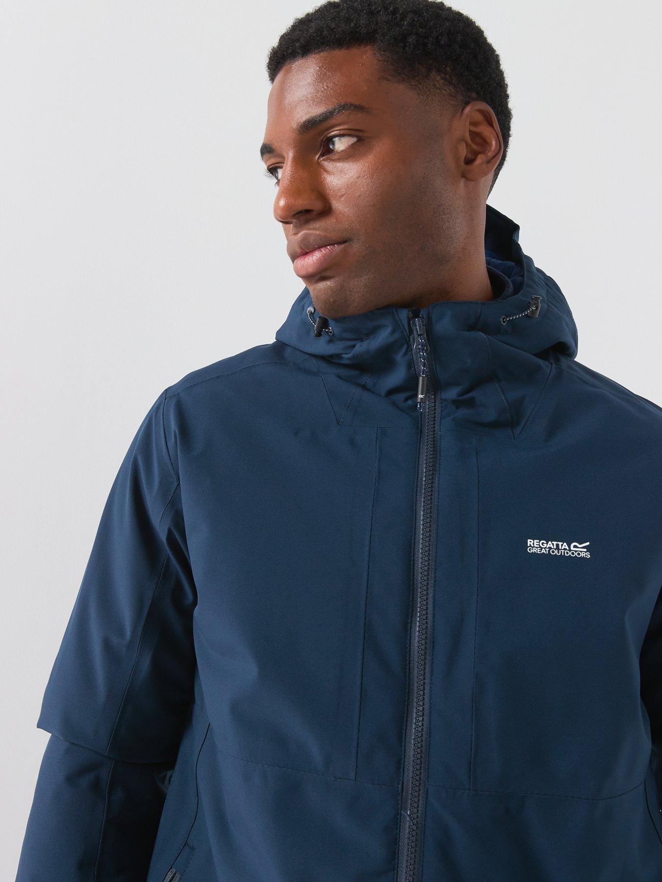 Image 6 of 7 of Regatta Mens Hoscar Waterproof Insulated Jacket - Navy