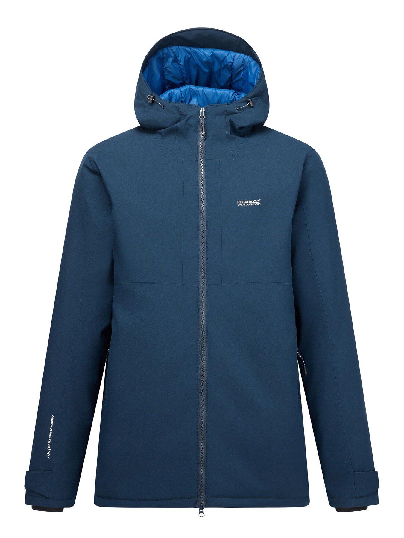 Image 7 of 7 of Regatta Mens Hoscar Waterproof Insulated Jacket - Navy