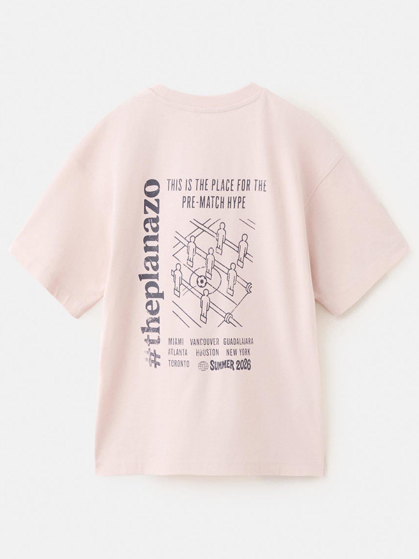 Mango Boys Pre Match Hype Football T-Shirt - Pink