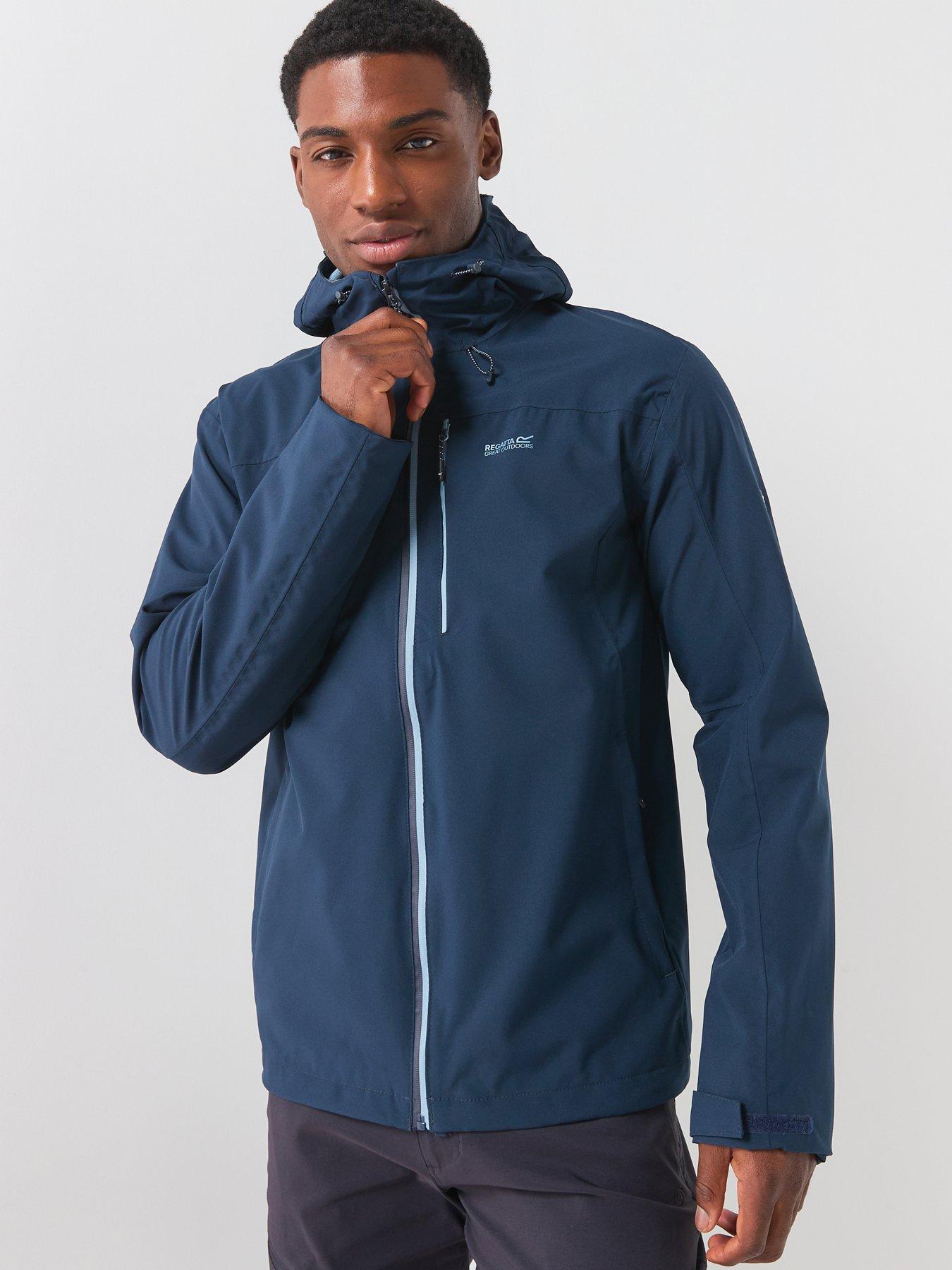 Regatta Mens Birchdale Ii Waterproof Shell -navy (dusky Blue)