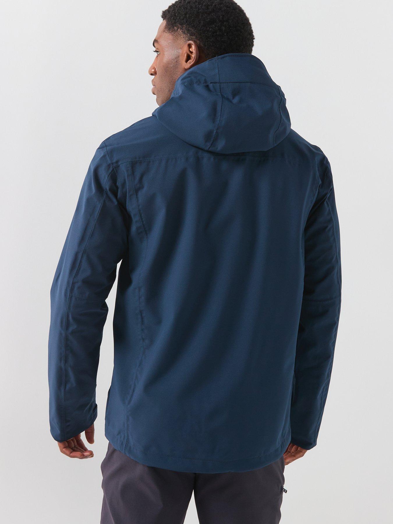 Image 2 of 7 of Regatta Mens Birchdale Ii Waterproof Shell -navy (dusky Blue)