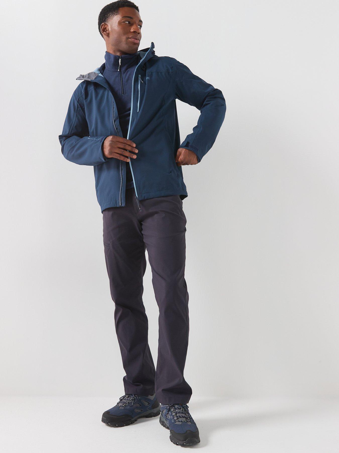 Image 3 of 7 of Regatta Mens Birchdale Ii Waterproof Shell -navy (dusky Blue)