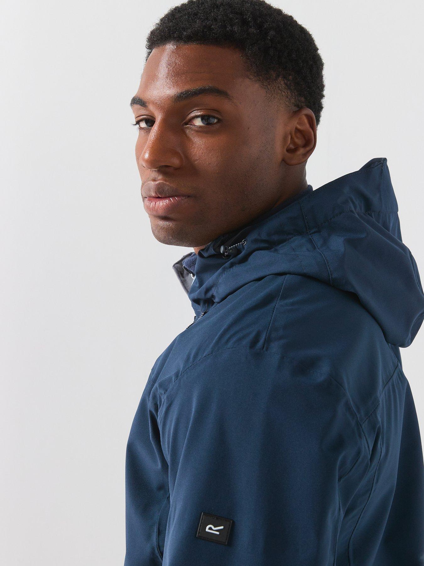Image 6 of 7 of Regatta Mens Birchdale Ii Waterproof Shell -navy (dusky Blue)