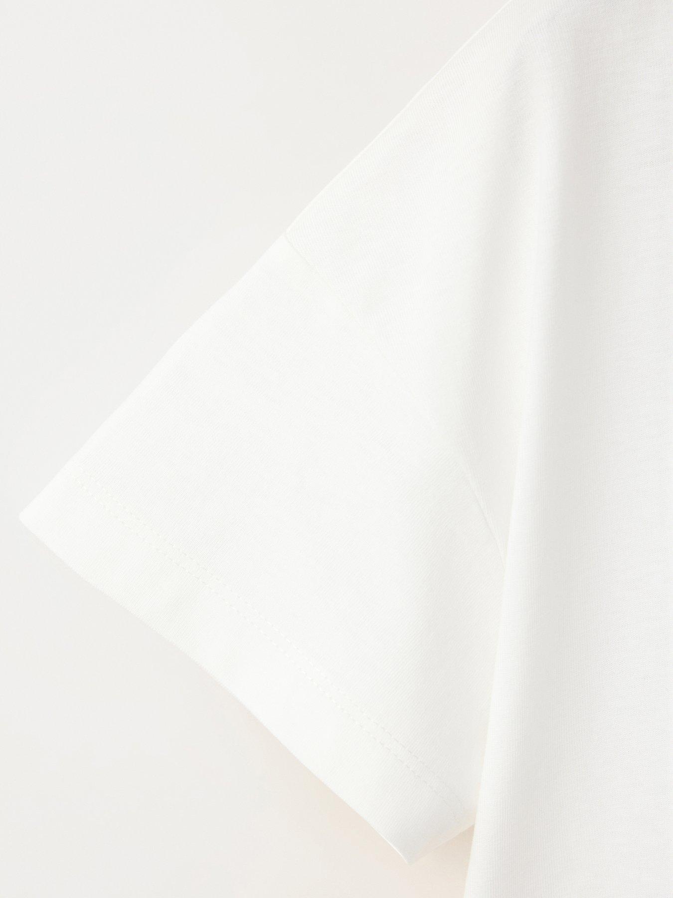 Image 3 of 4 of Mango Girls Meet Me In Paris Short Sleeve Tshirt - White