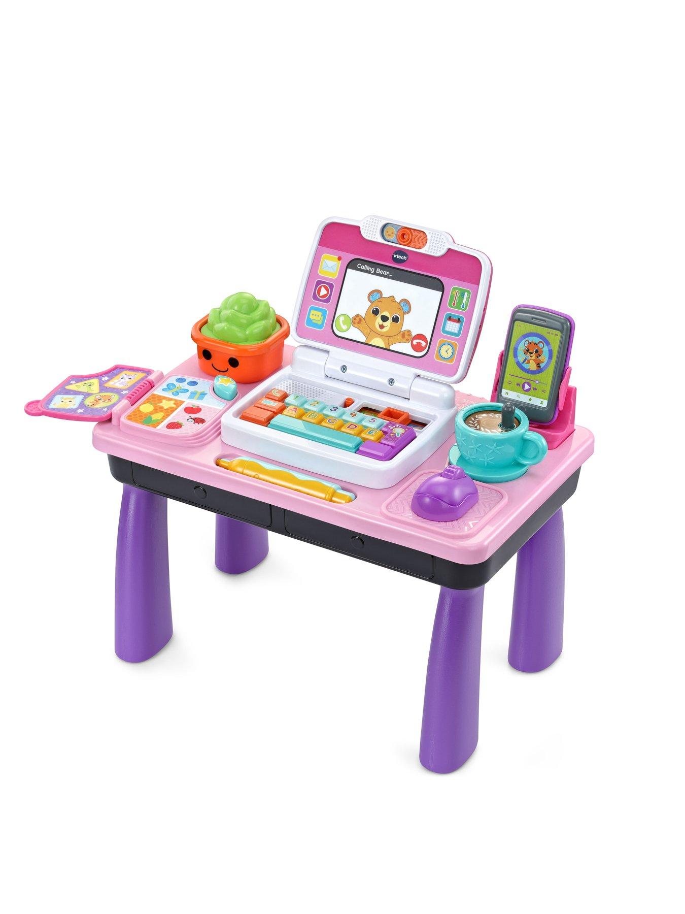 Image 2 of 7 of VTech Baby Big Business Baby Desk pink EXCLUSIVE