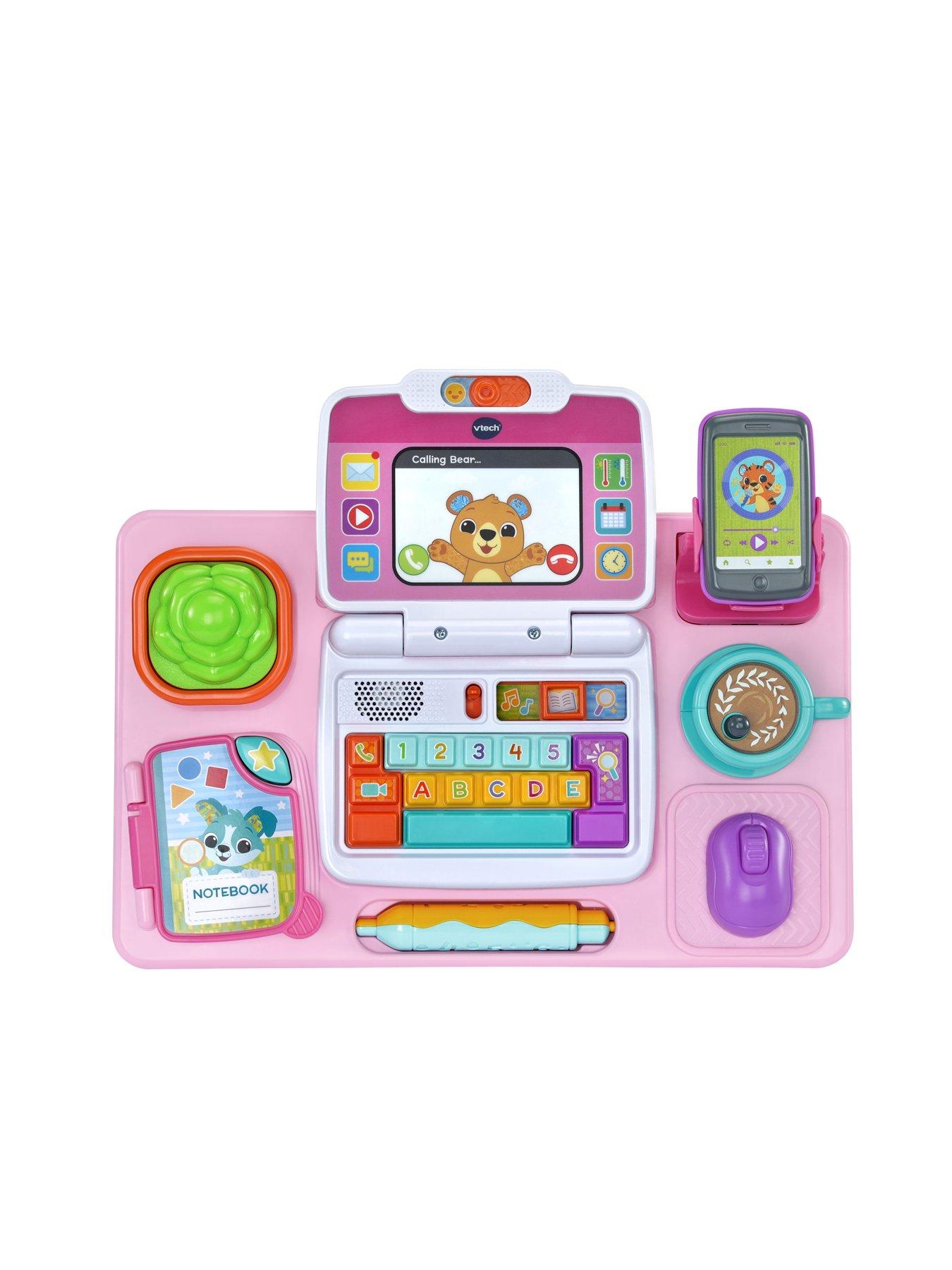 Image 3 of 7 of VTech Baby Big Business Baby Desk pink EXCLUSIVE