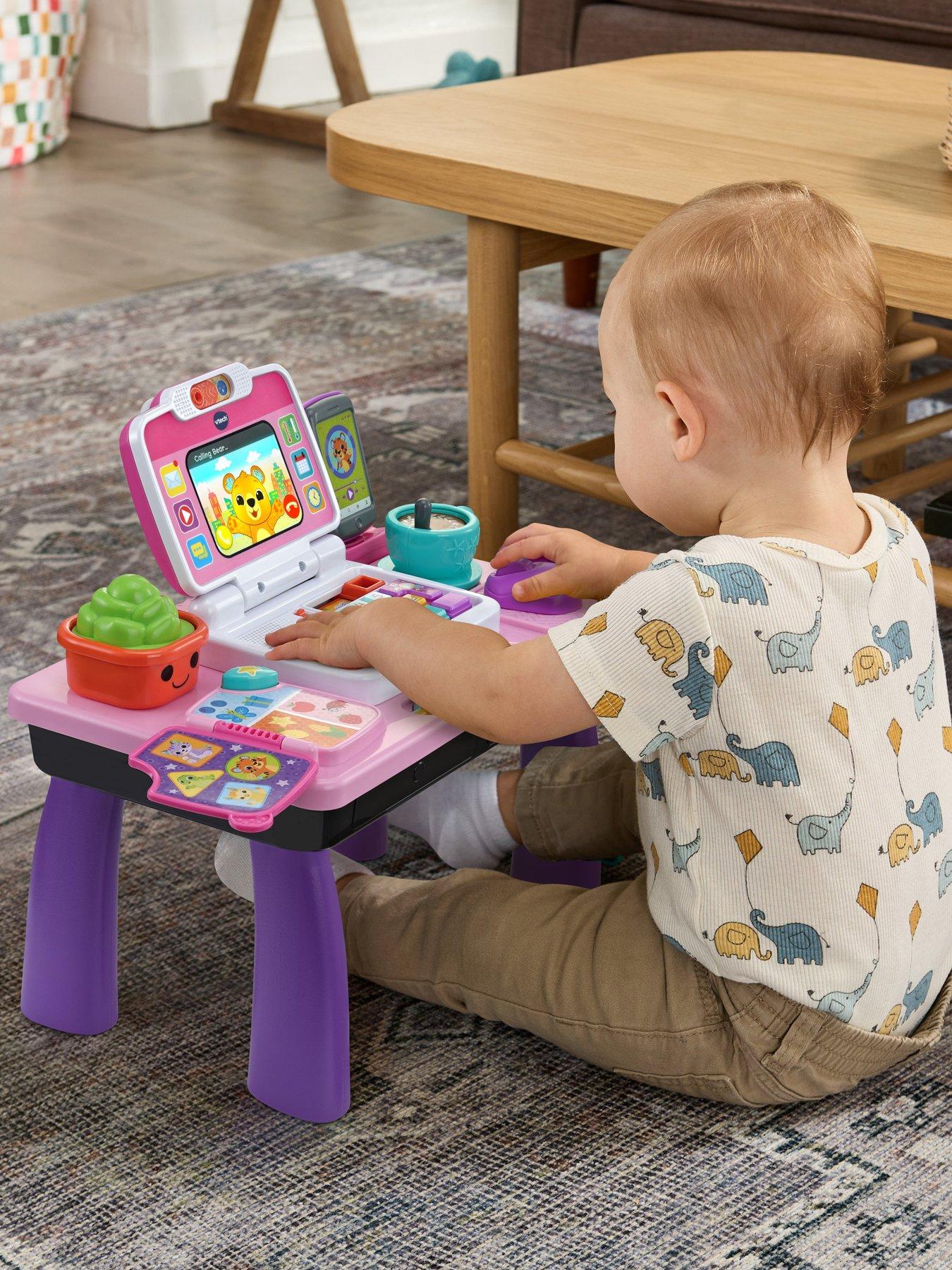 Image 6 of 7 of VTech Baby Big Business Baby Desk pink EXCLUSIVE