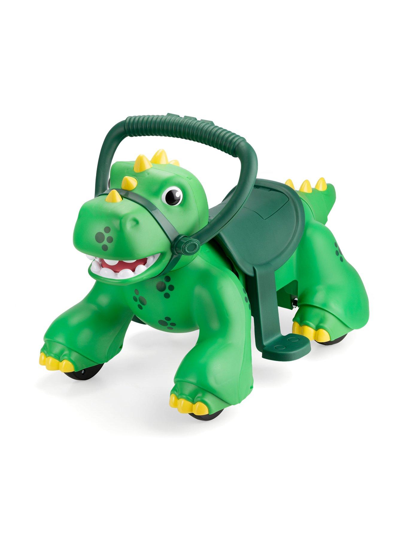 Image 2 of 7 of Light-Up Mist Roaring Dino Electric Ride-On Ride-On