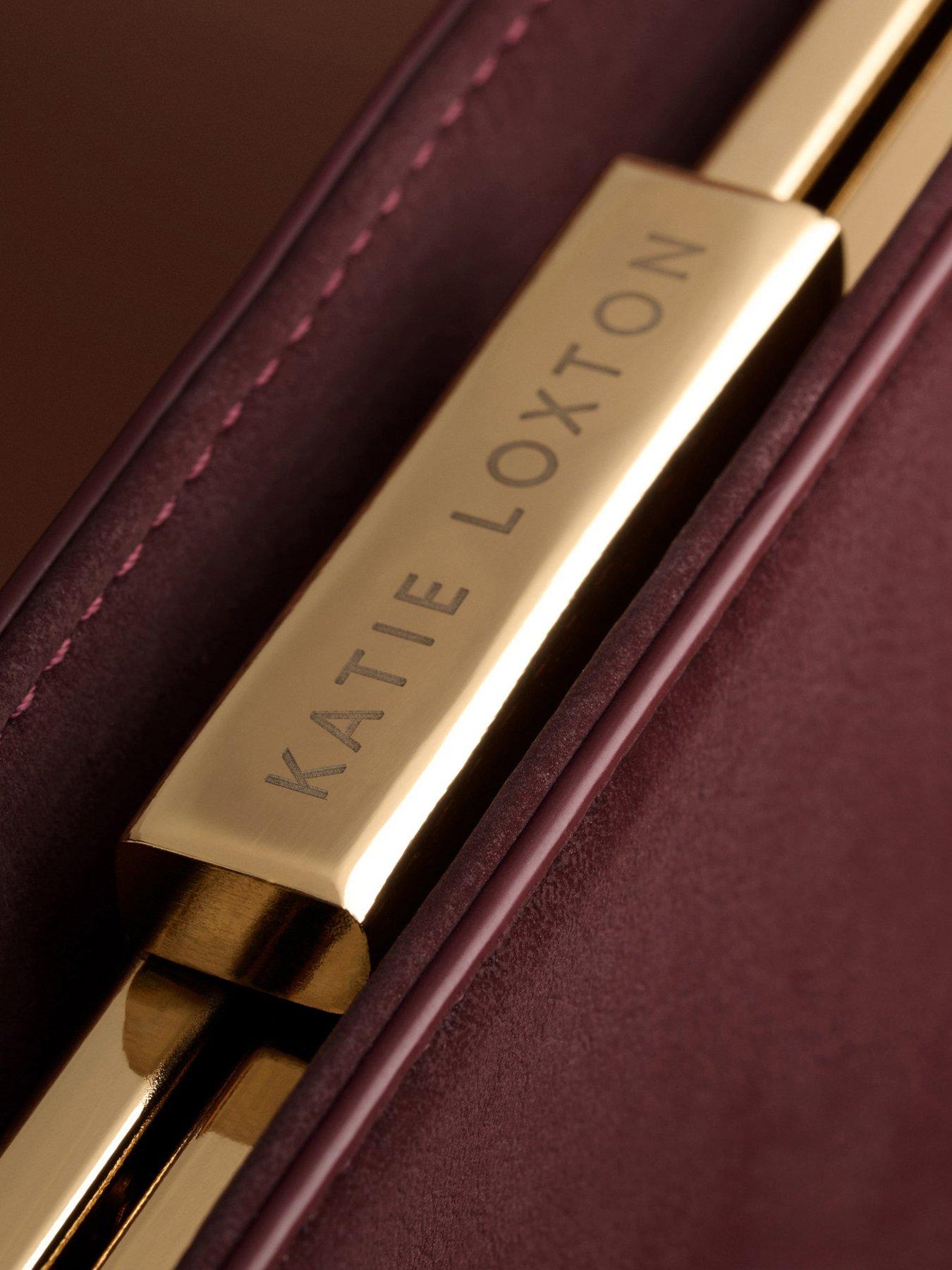 Image 5 of 7 of Katie Loxton Estelle Multiway Bag - Cherry Suedette