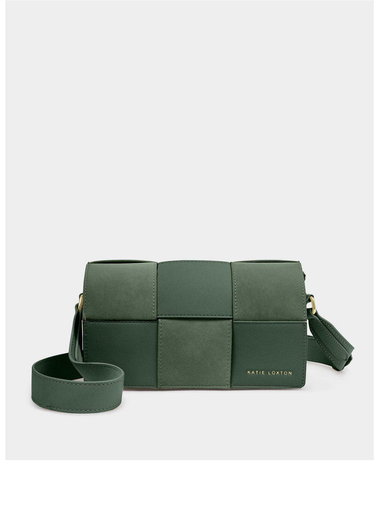 Image 2 of 6 of Katie Loxton Taya Crossbody Bag - Forest Green