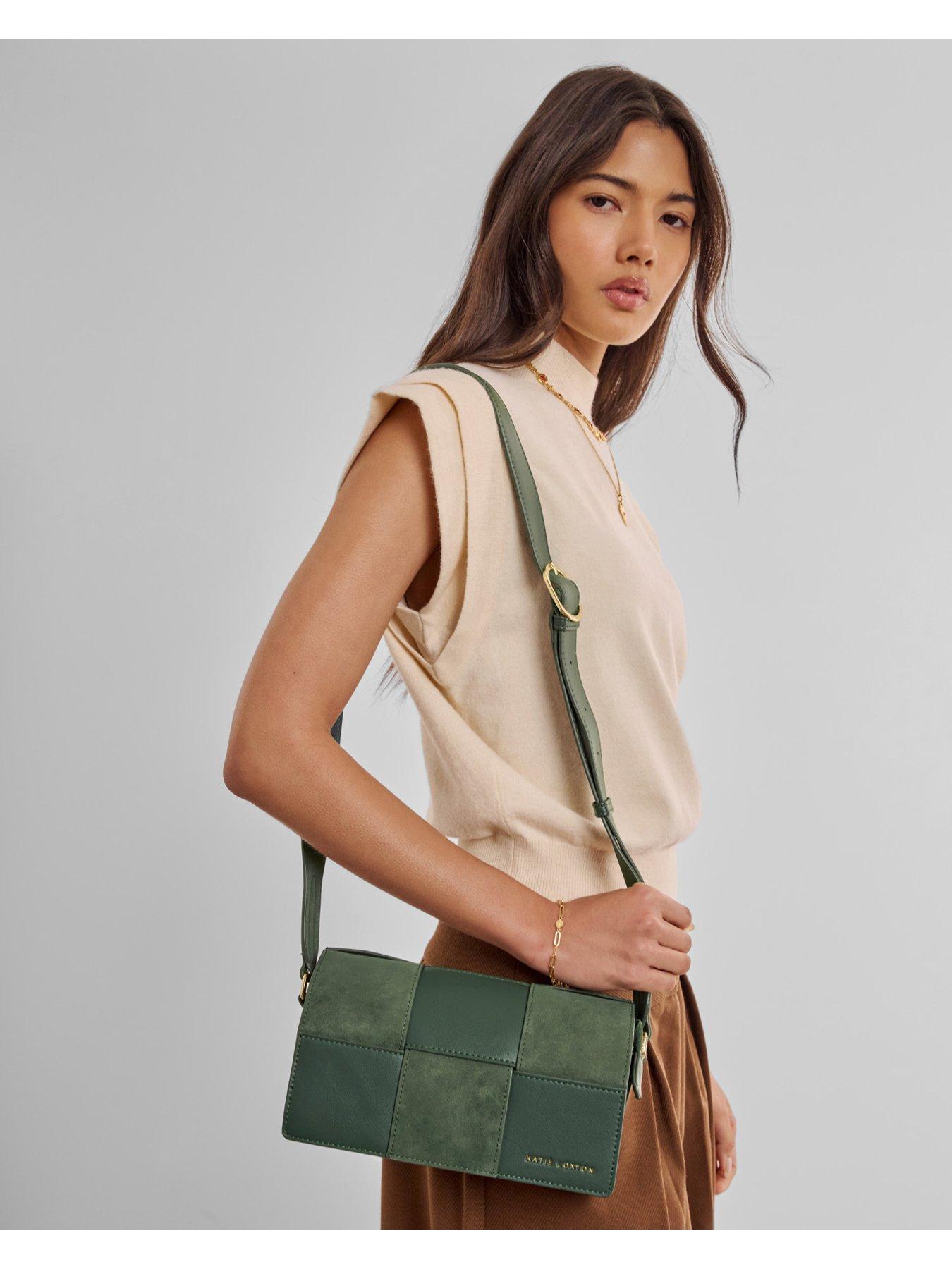 Image 3 of 6 of Katie Loxton Taya Crossbody Bag - Forest Green