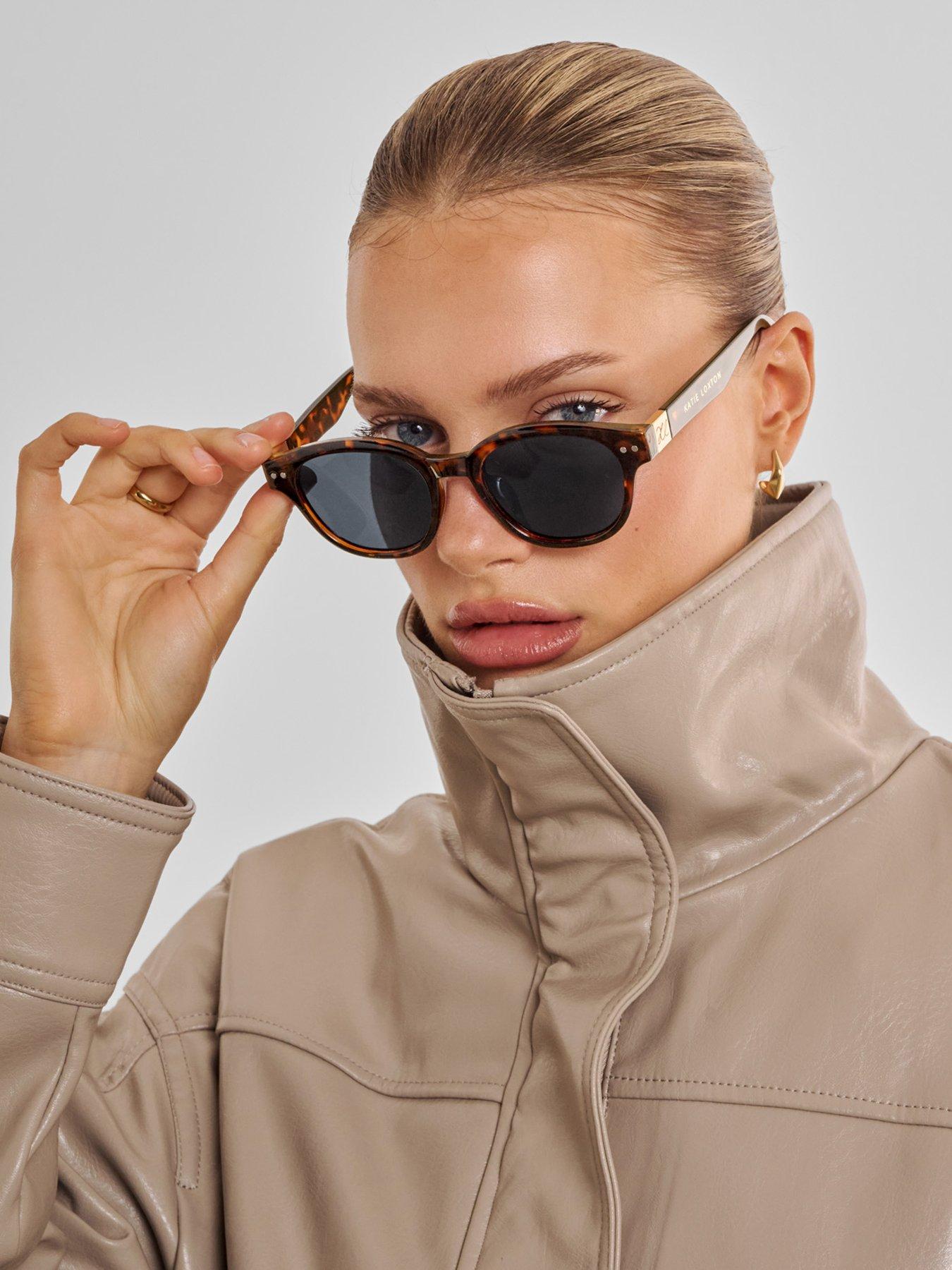 Katie Loxton Bologna Sunglasses - Dark Tortoiseshell
