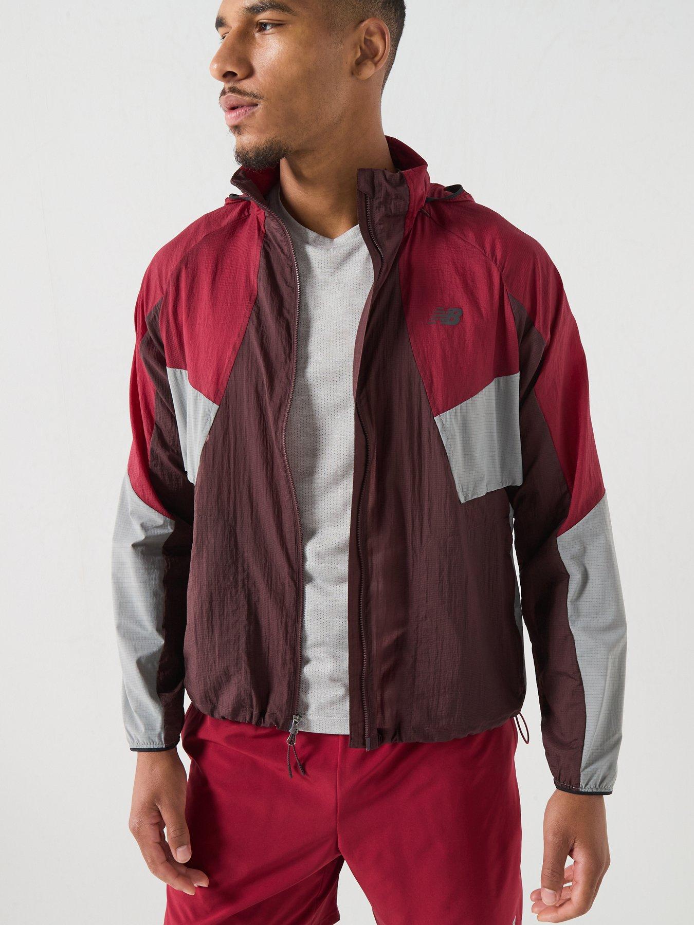 Image 6 of 6 of New Balance Mens Running RC Jacket - Red