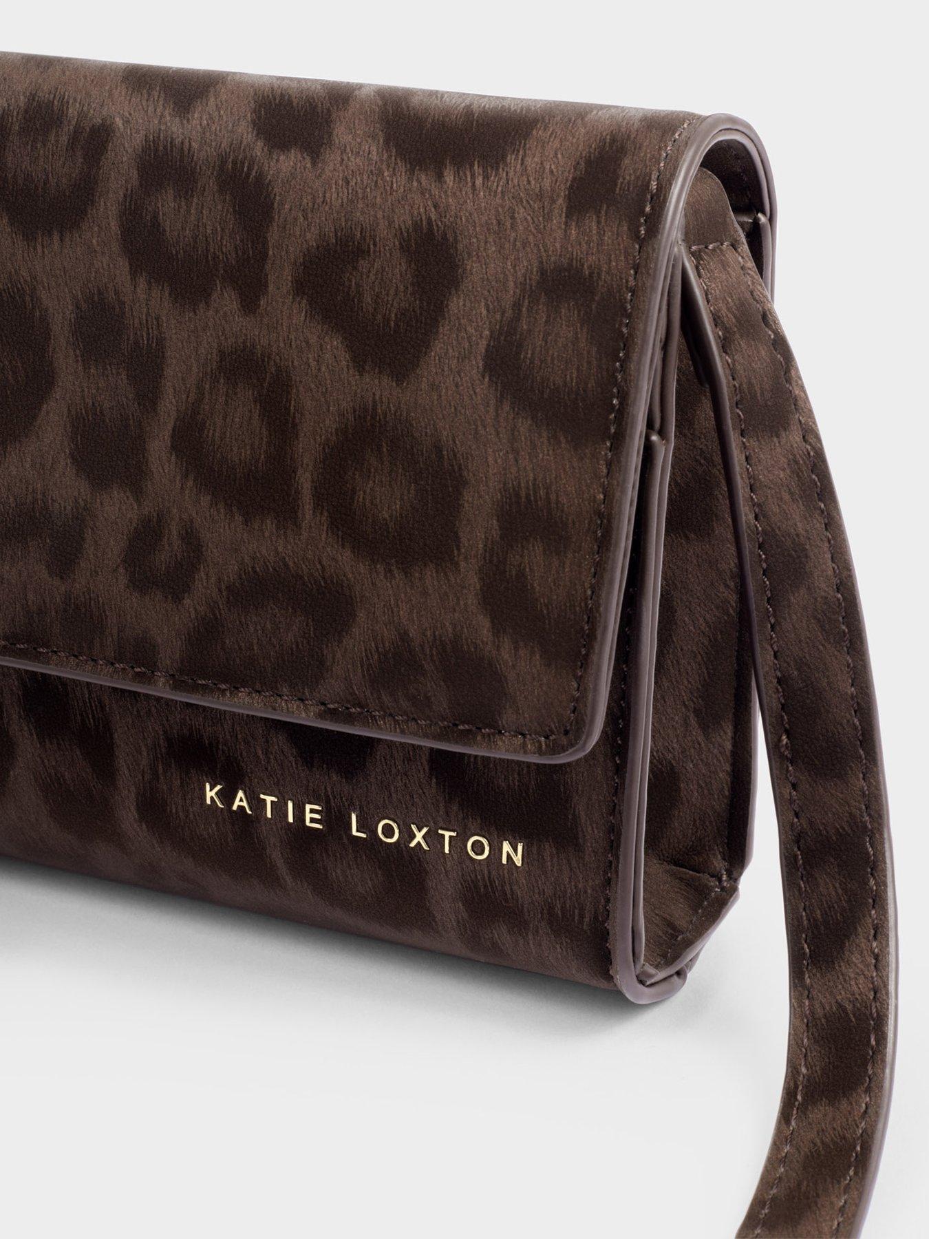Image 4 of 5 of Katie Loxton Lou Crossbody Bag - Chocolate Leopard