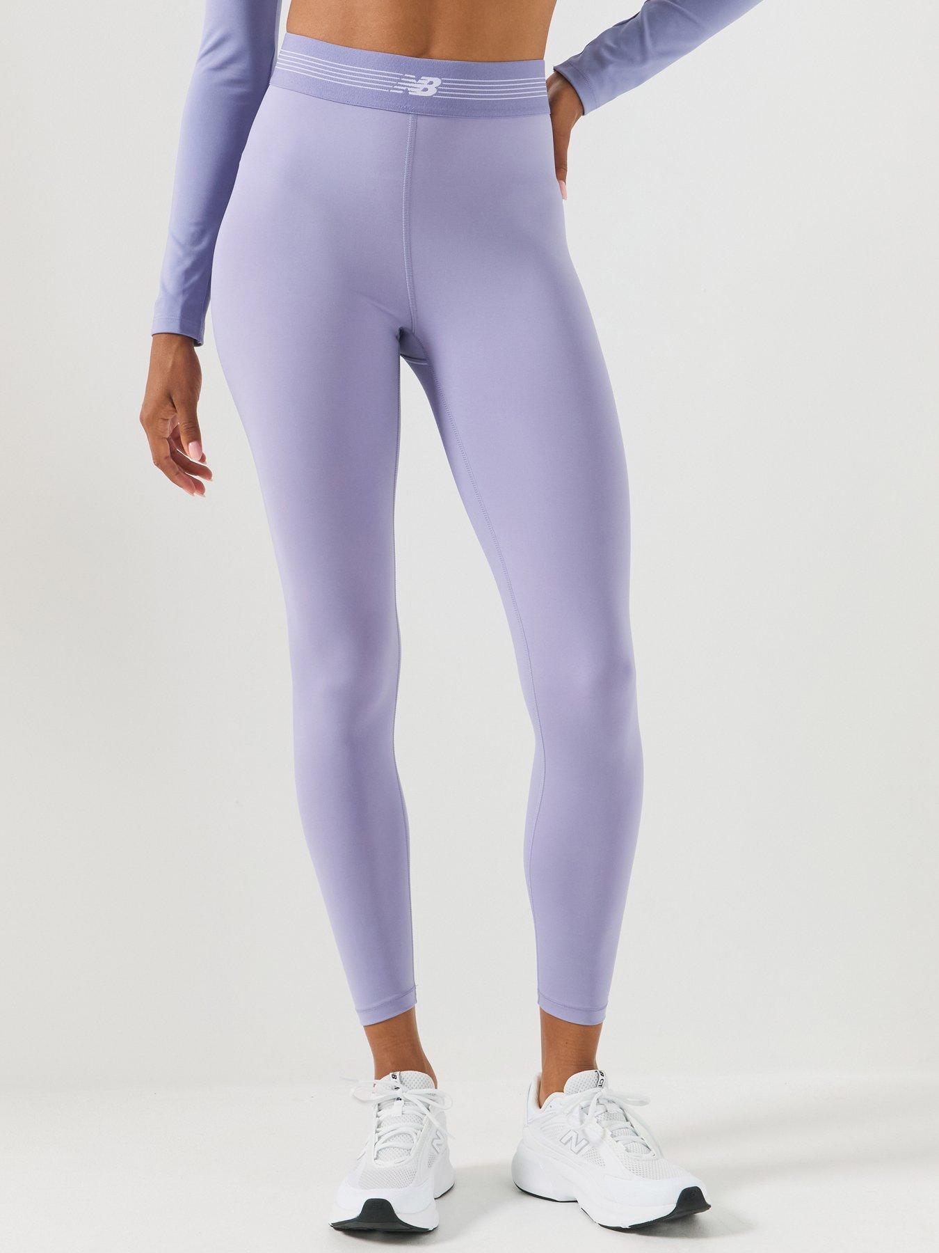 New Balance Womens Training Ac 25inch Legging - Purple