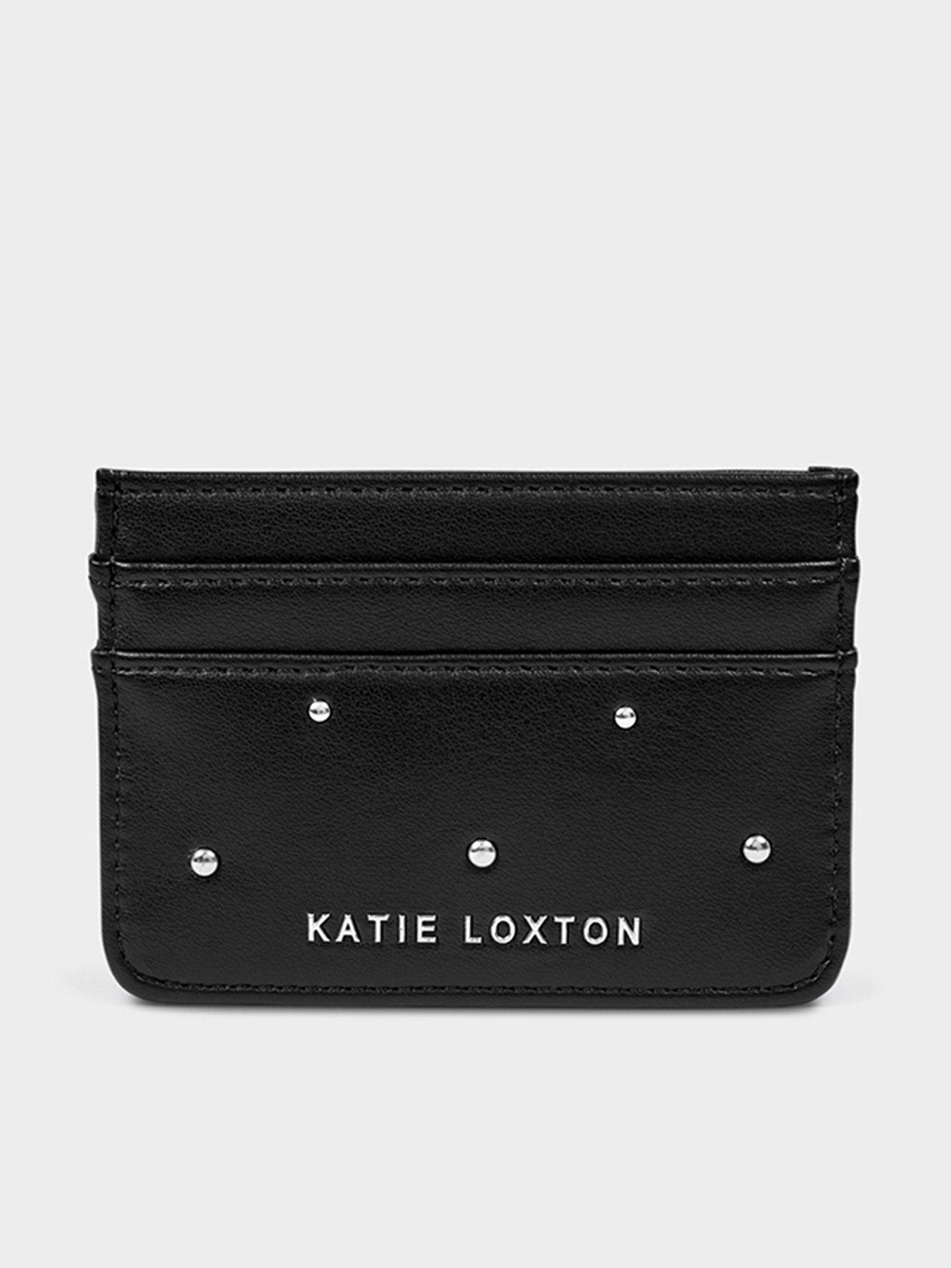Katie Loxton Avery Cardholder - Black Studded