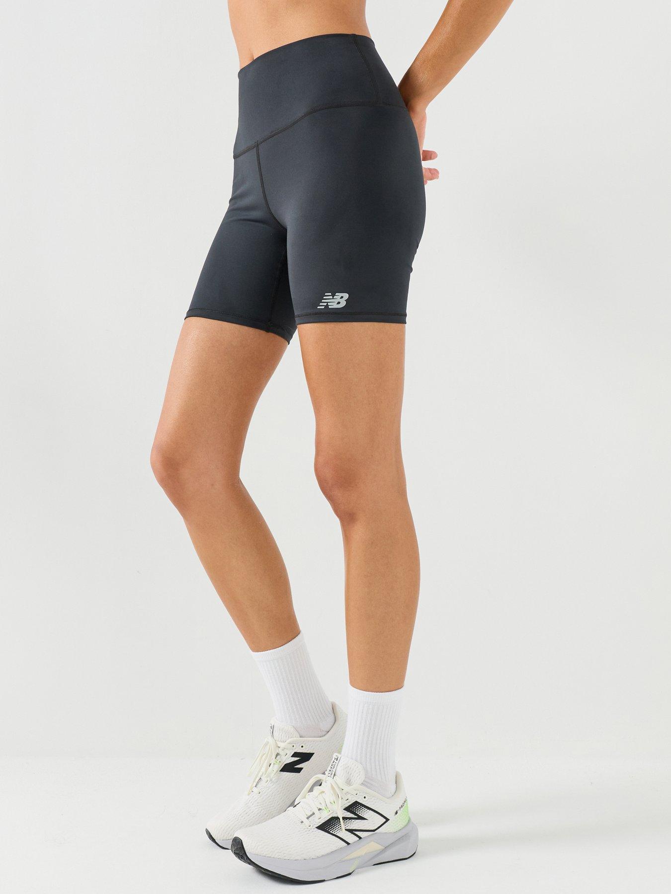 New Balance Womens Training Harmony High Rise 6inch Short - Black