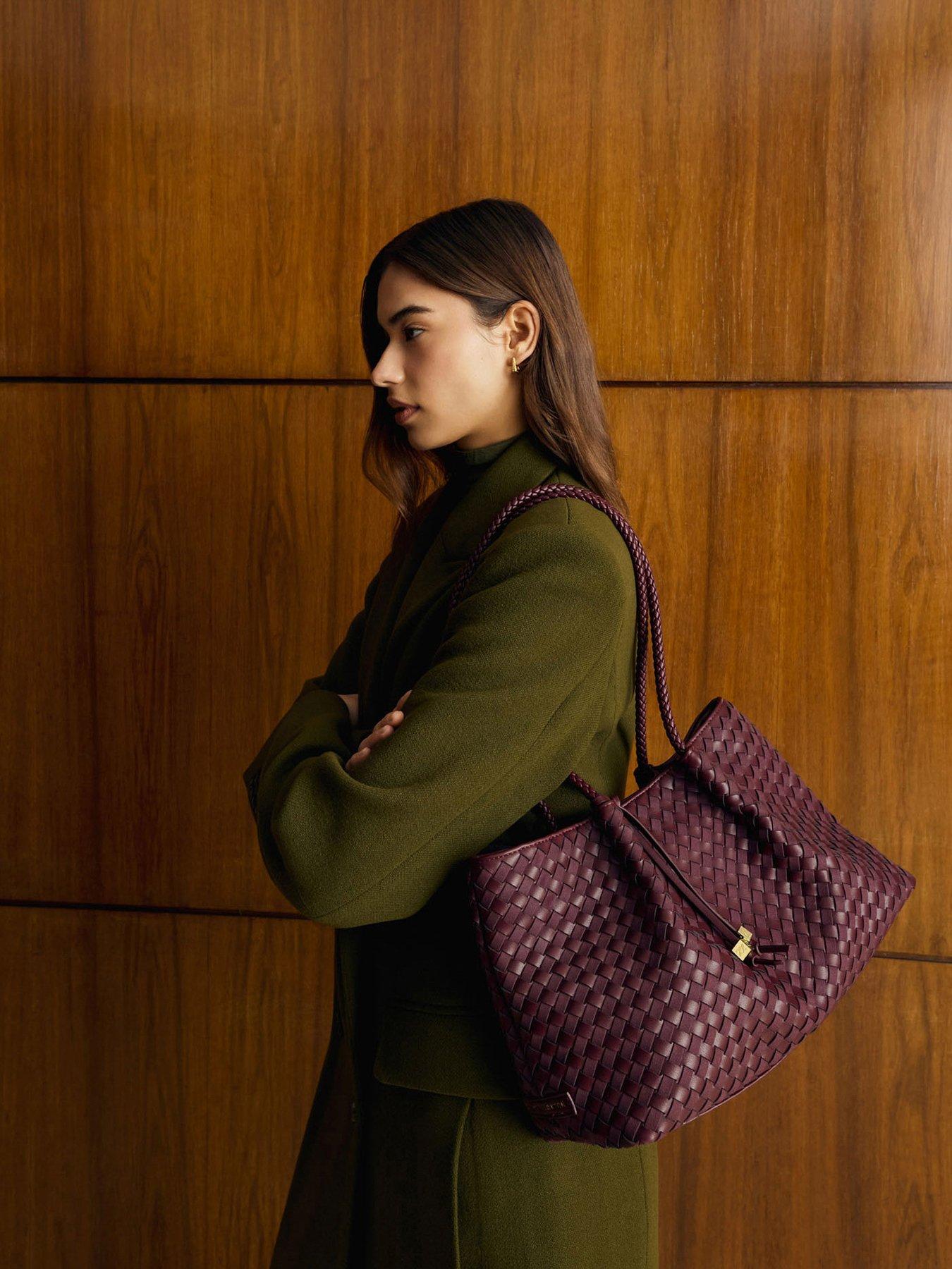 Katie Loxton Nova Small Shoulder Tote - Cherry Mixed