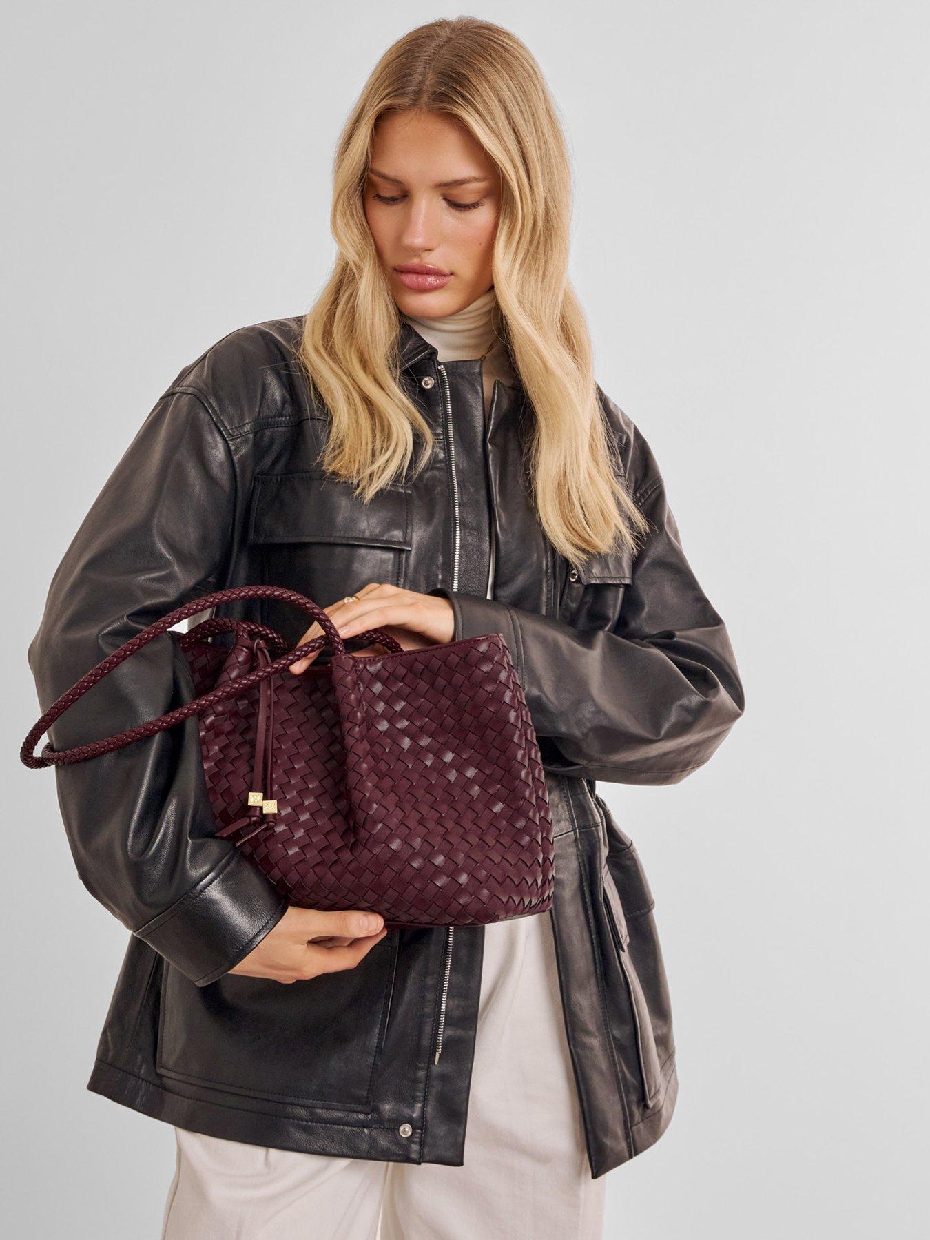 Image 3 of 6 of Katie Loxton Nova Small Shoulder Tote - Cherry Mixed