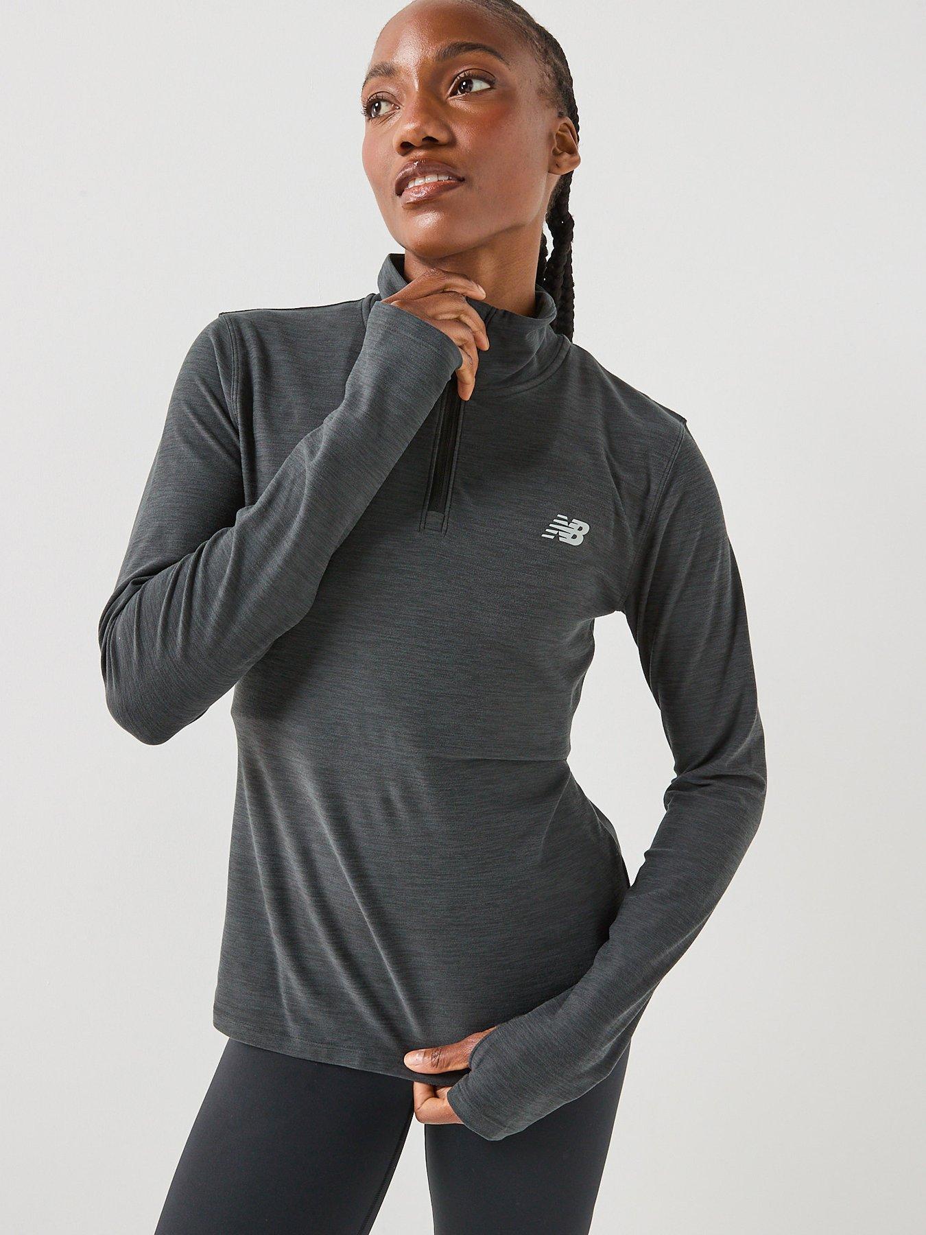 New Balance Women's Training Essentials 1/4 Zip - Black