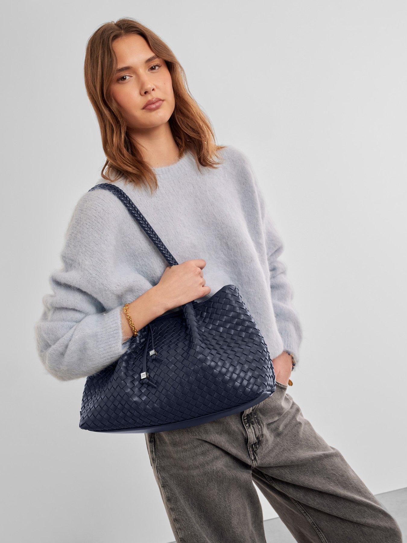 Katie Loxton Nova Small Shoulder Tote - Navy