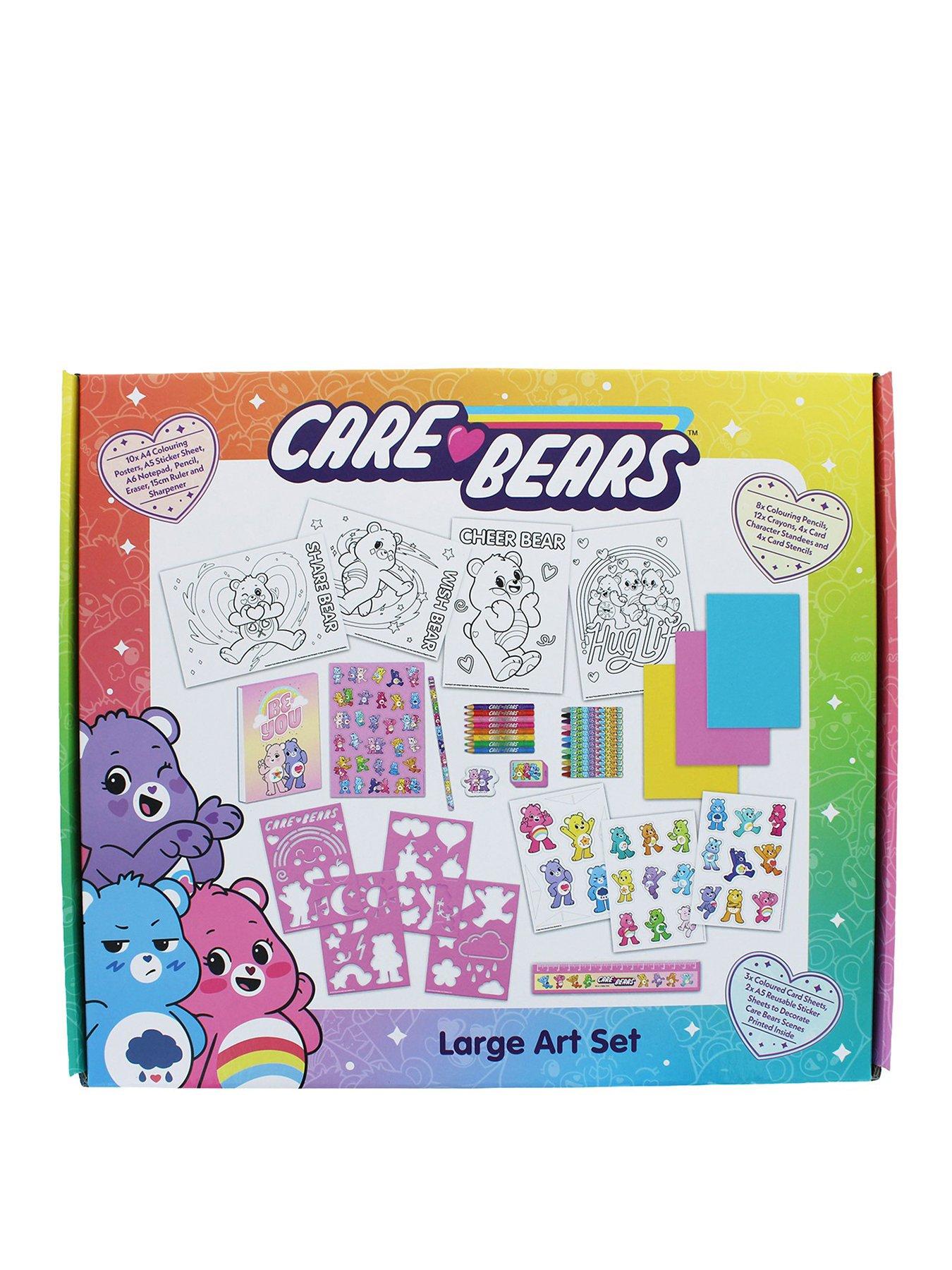 Image 1 of 7 of Care Bears Care Bears&nbsp;Large&nbsp;Art&nbsp;Set