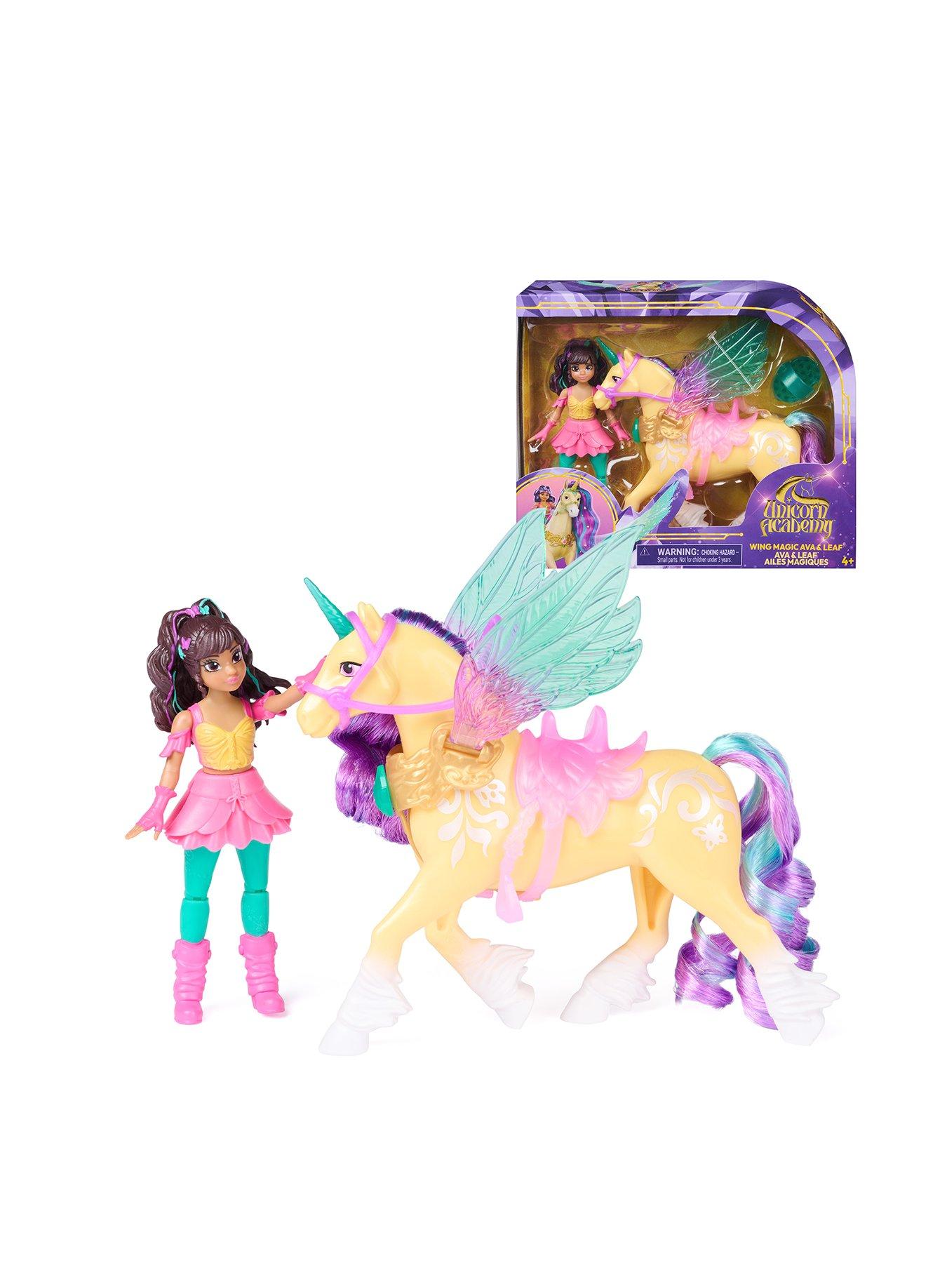 Image 1 of 7 of Unicorn Academy Wing Magic - Ava And Leaf