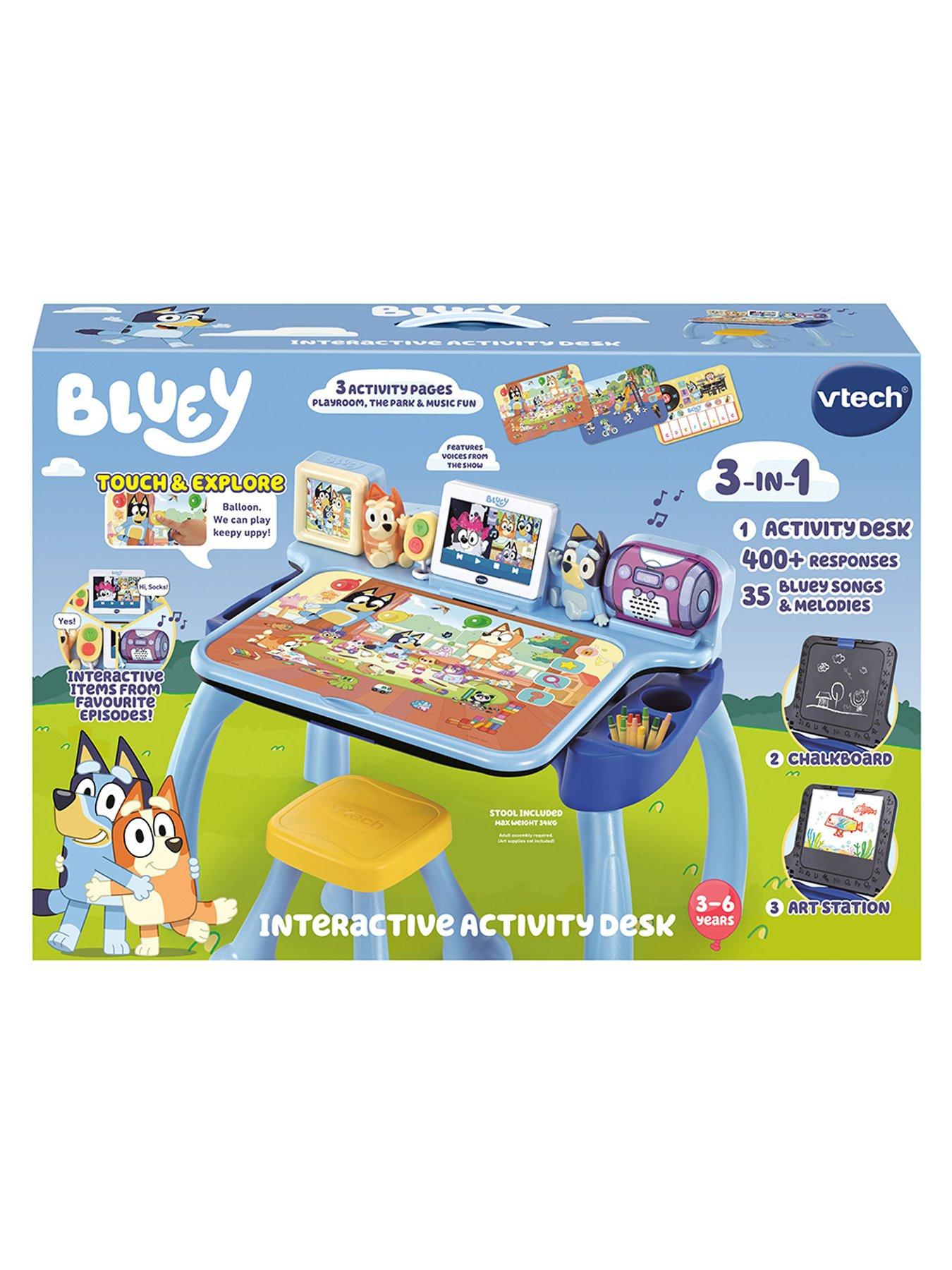 Image 6 of 6 of VTech Bluey Interactive Activity Desk