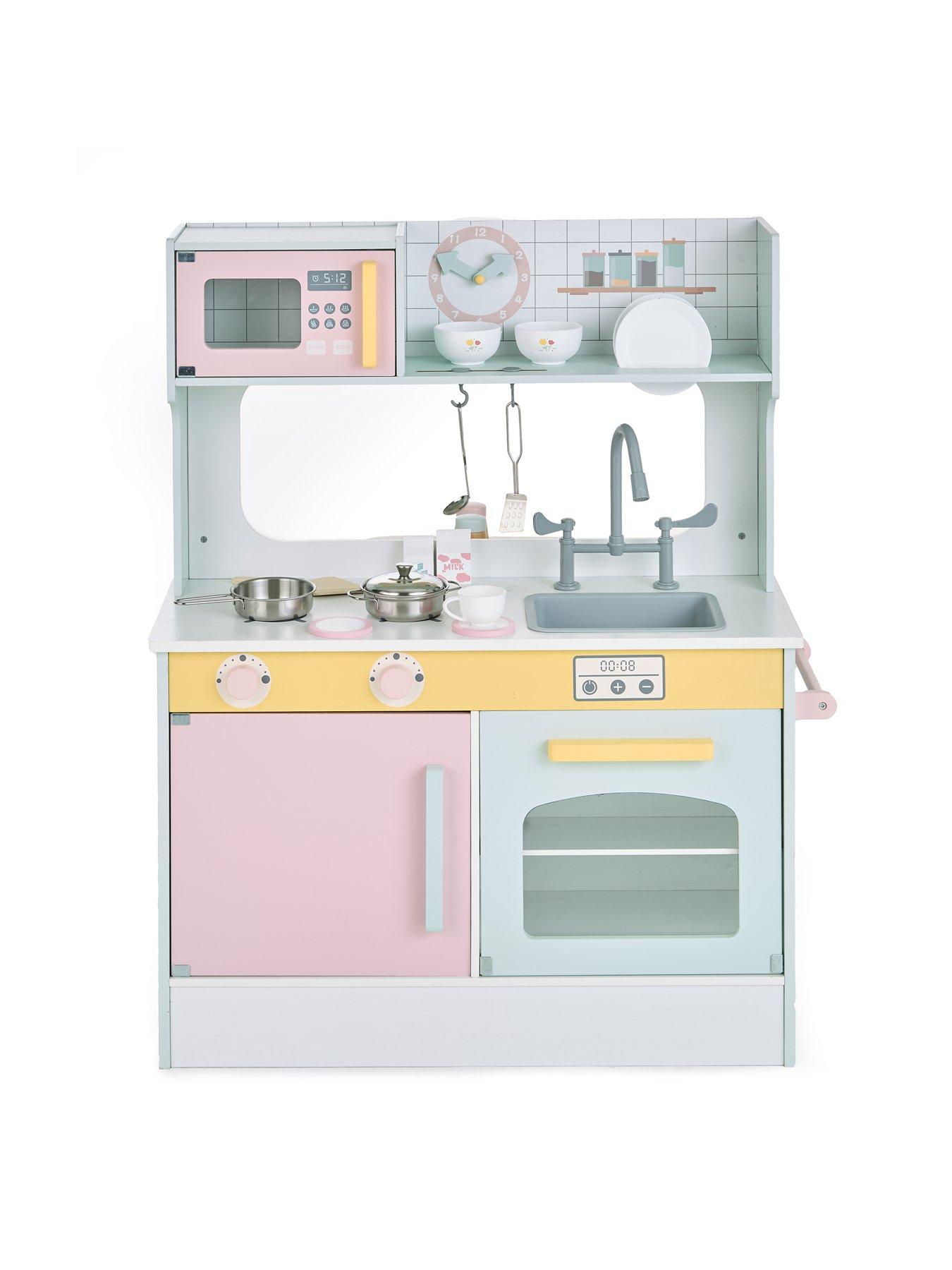 Image 4 of 7 of 2-in-1 Kitchen And Caf&eacute; Role Play Set Play Kitchen